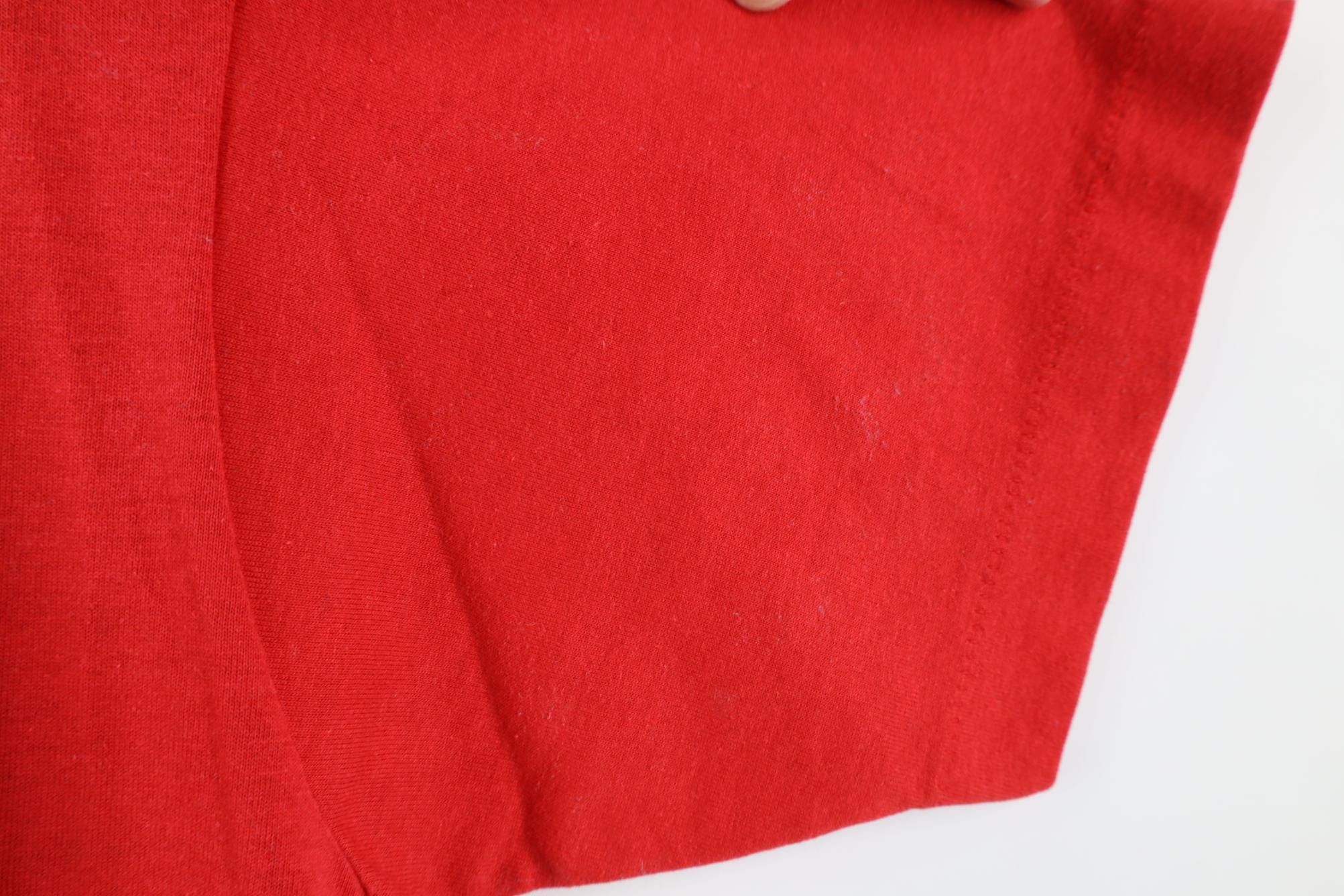Vintage Vintage 80s 90s Streetwear Short Sleeve T-Shirt Red USA Size US M / EU 48-50 / 2 - 6 Thumbnail