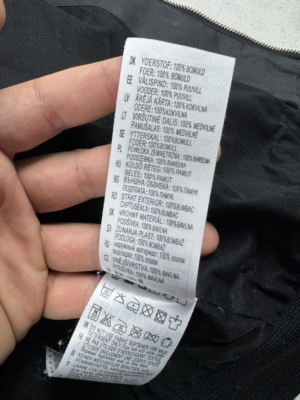Carhartt Vintage Carhartt WIP Waxed Active Black Bomber Jacket Size US XL / EU 56 / 4 - 10 Thumbnail