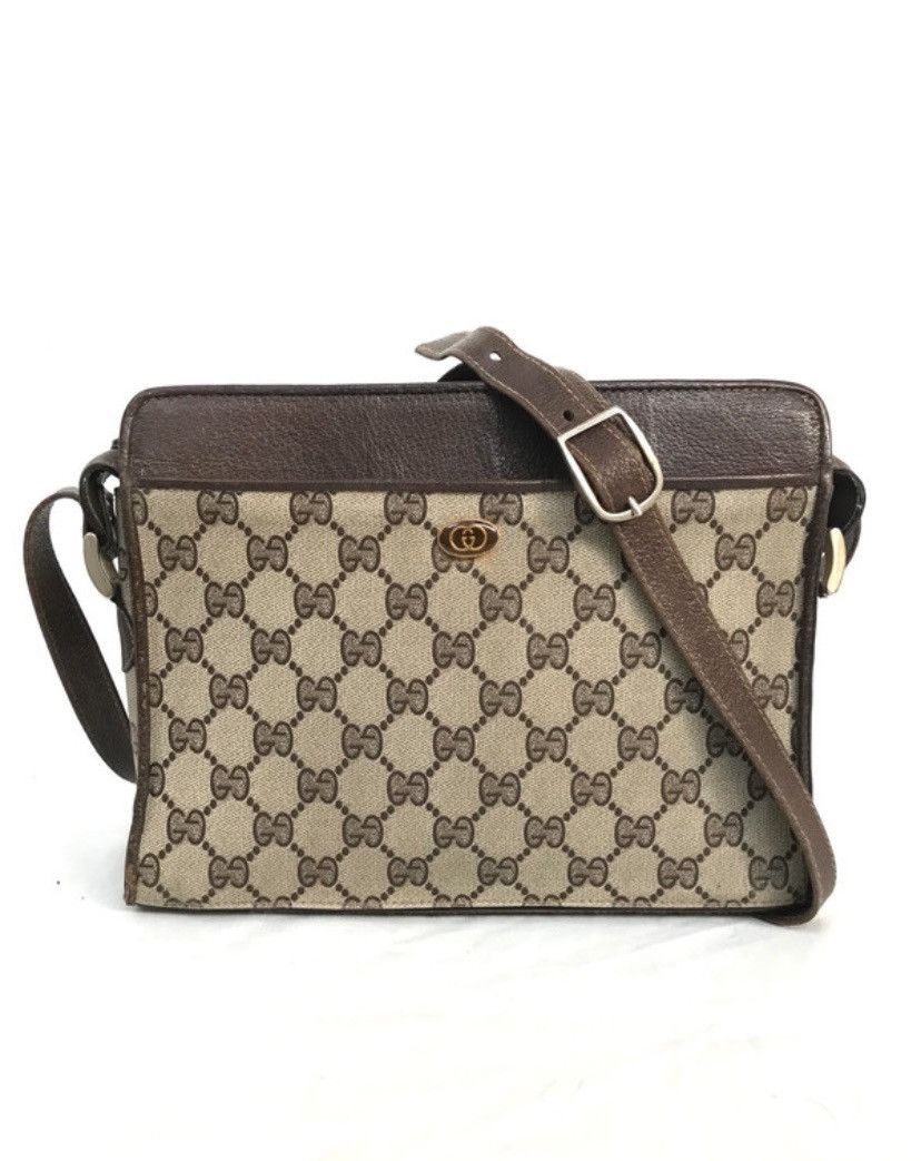 Gucci Ophidia Vintage Shoulder Bag in Beige, Women's