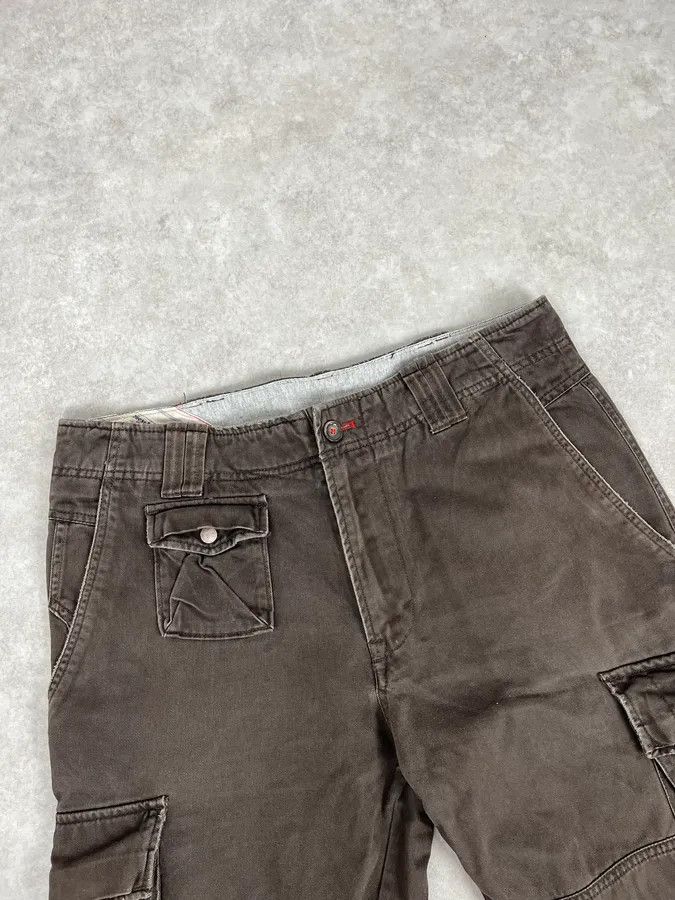 Diesel 2000s Diesel Brown Utility Cargo Pants Size US 33 - 6 Thumbnail