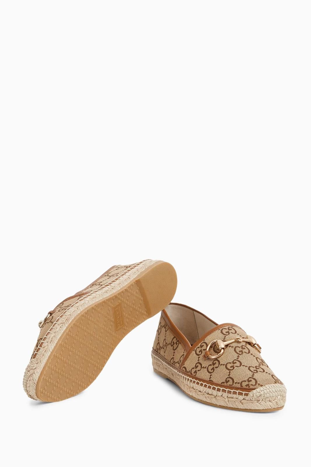 Gucci Gucci Horsebit GG Espadrilles Size US 7.5 / IT 37.5 - 3 Thumbnail