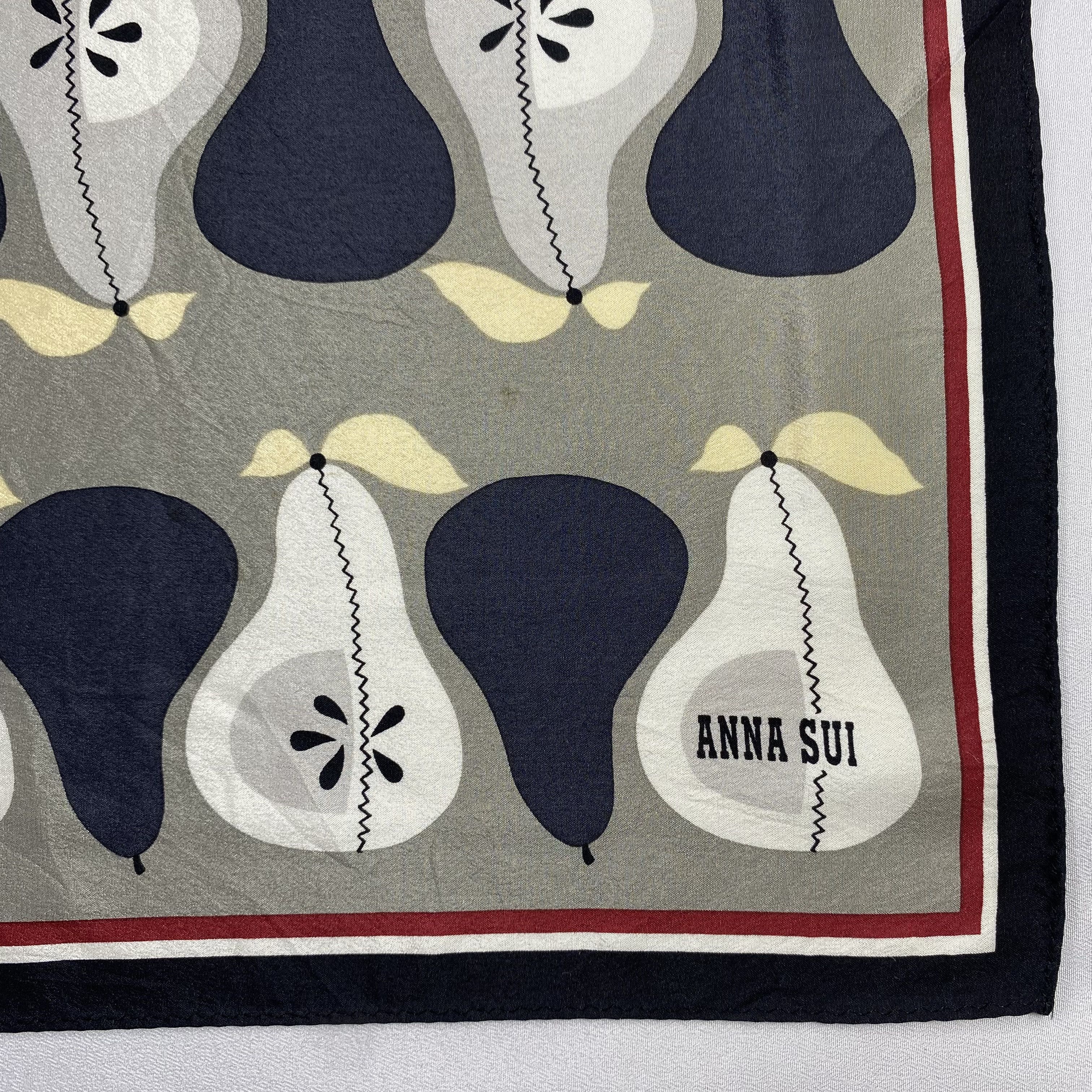 Vintage Anna Sui Bandana/ Handkerchief / Neckerchief-P1924 Size ONE SIZE - 3 Thumbnail