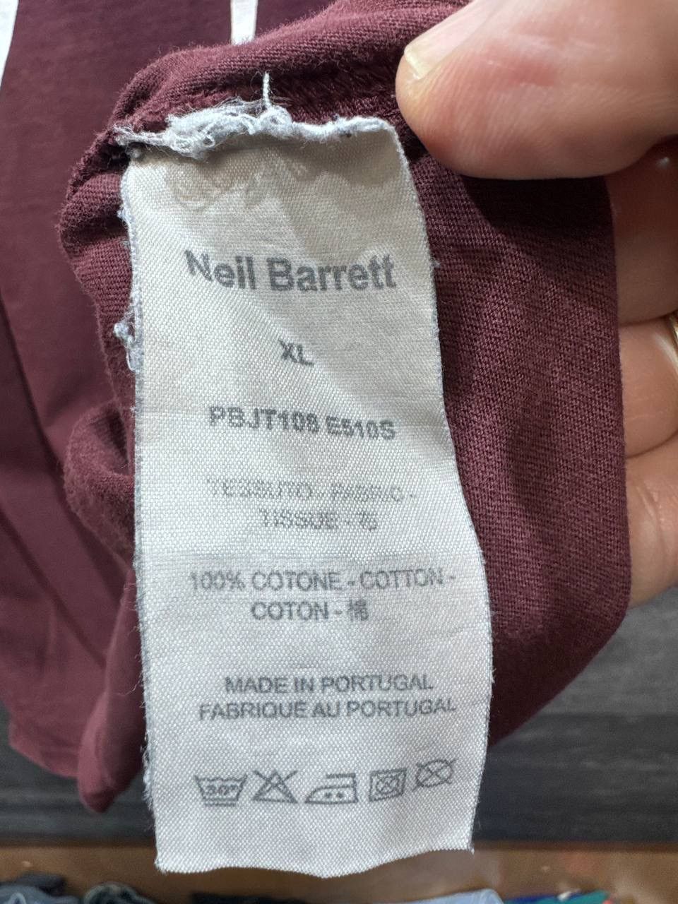 Neil Barrett Neil Barrett Thunderbolt T-Shirt Size XL Size US XL / EU 56 / 4 - 14 Thumbnail