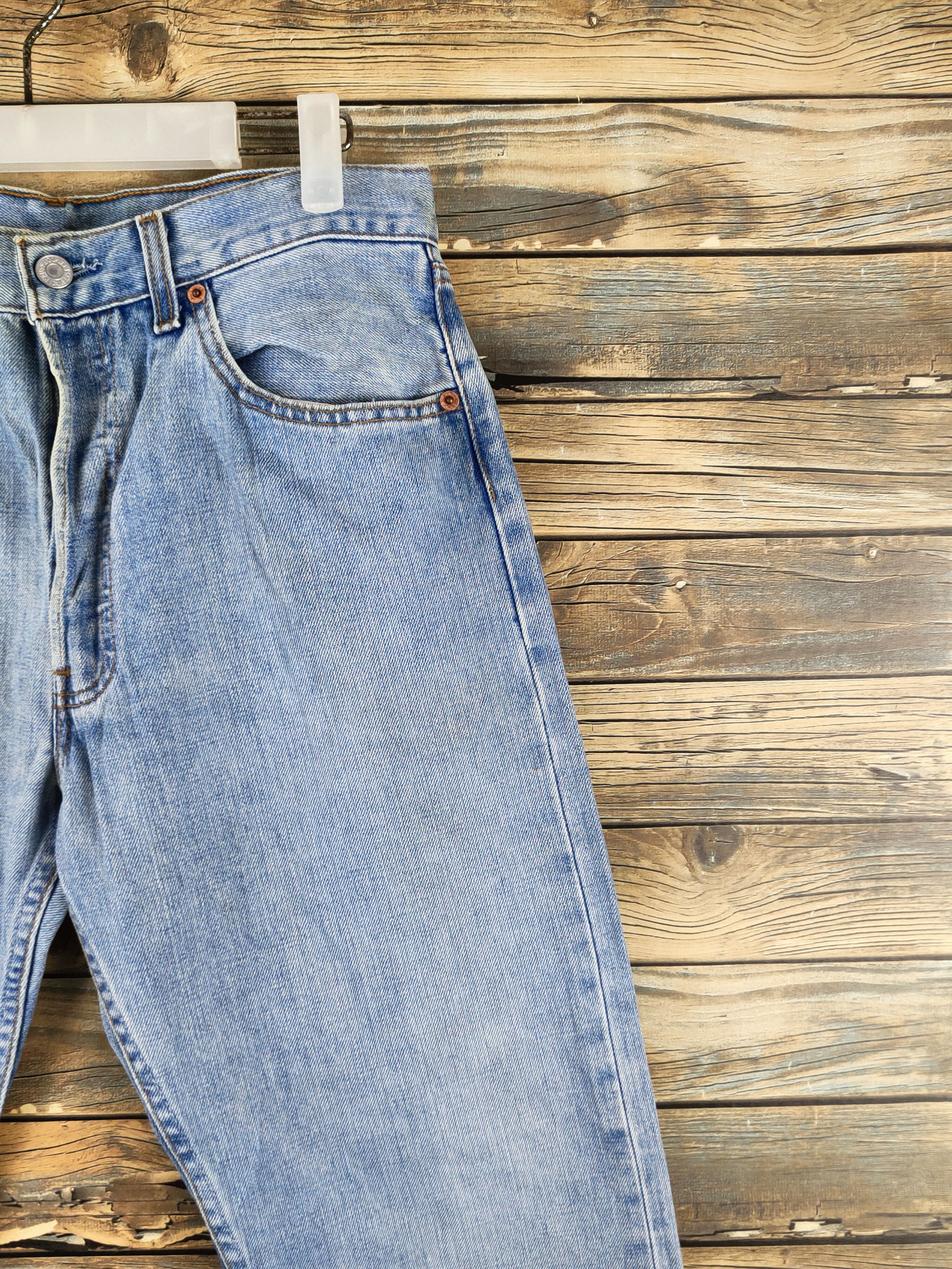 Levi's Levi's Blue Distressed Ripped Jeans #S2822 Size US 31 - 5 Thumbnail