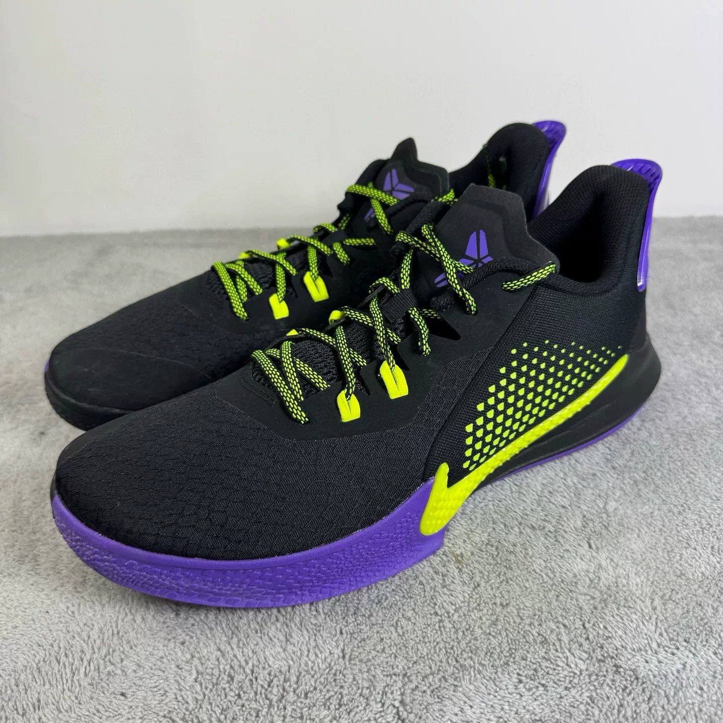 Nike Nike Fur Purple Lowtop Sneakers 44.5 Men Size US 11 / EU 44 - 1 Thumbnail