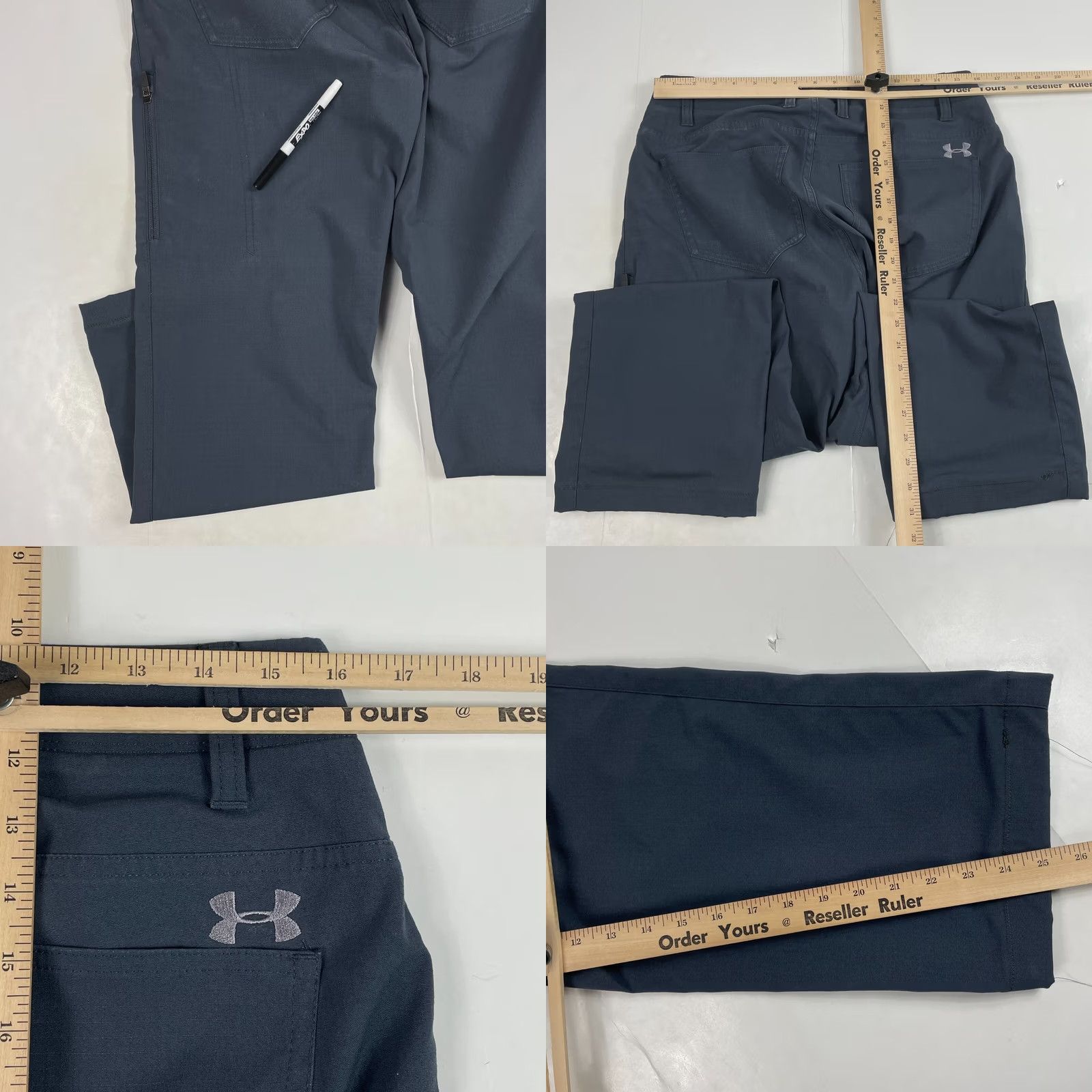 Under Armour Under Armour Pants Men 32 Grey Golf Straight Leg Golfing Outdoor Ripstop - Durable Pants Size US 32 / EU 48 - 8 Thumbnail