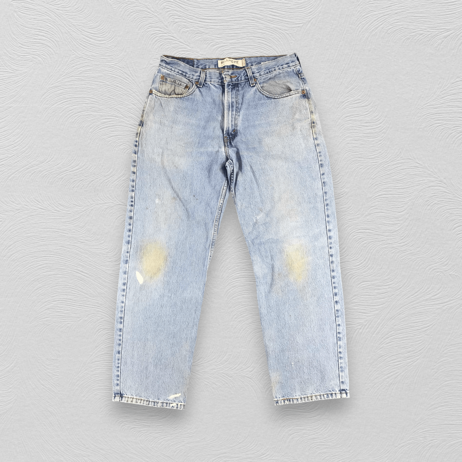Levi's Vintage Levis 550 Jeans Dirty Medium Wash Denim KJ474 Size US 33 - 1 Thumbnail