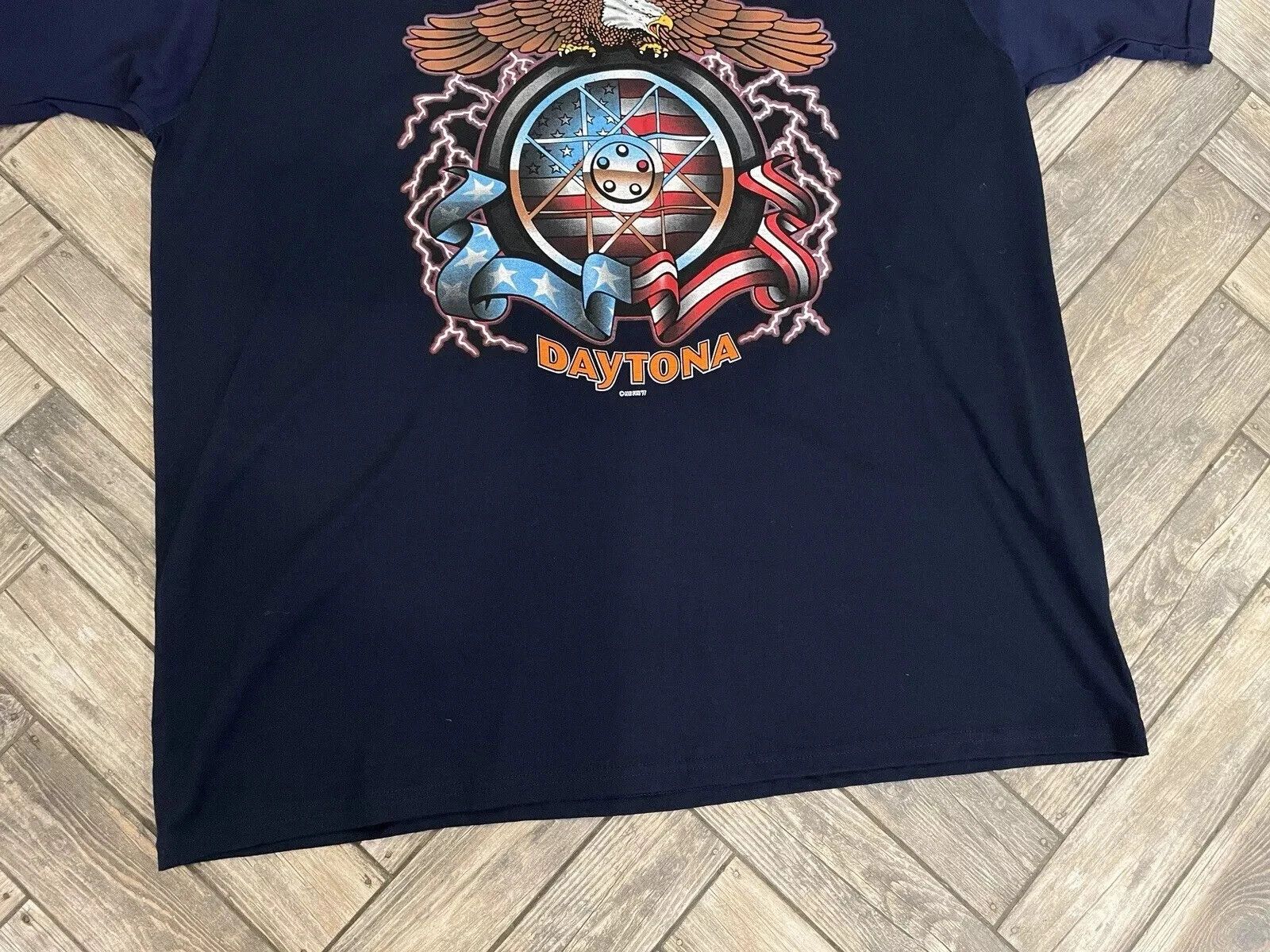 Vintage VINTAGE 1998 DAYTONA BIKE WEEK Biker Mens MOTO SHIRT MENS Size US XXL / EU 58 / 5 - 5 Thumbnail
