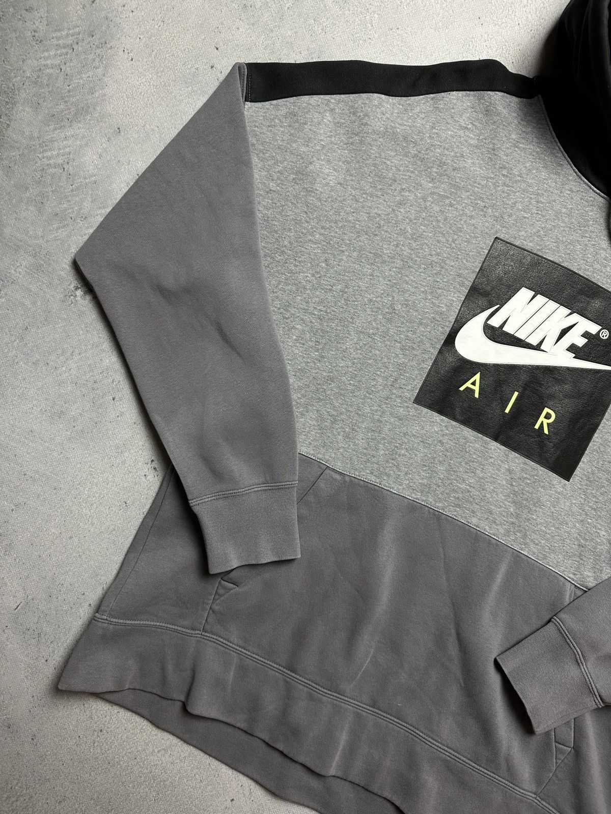 Nike Grey Nike AIR Cotton Fleece Suit Oversize Drill Track Suit Size US XL / EU 56 / 4 - 5 Thumbnail