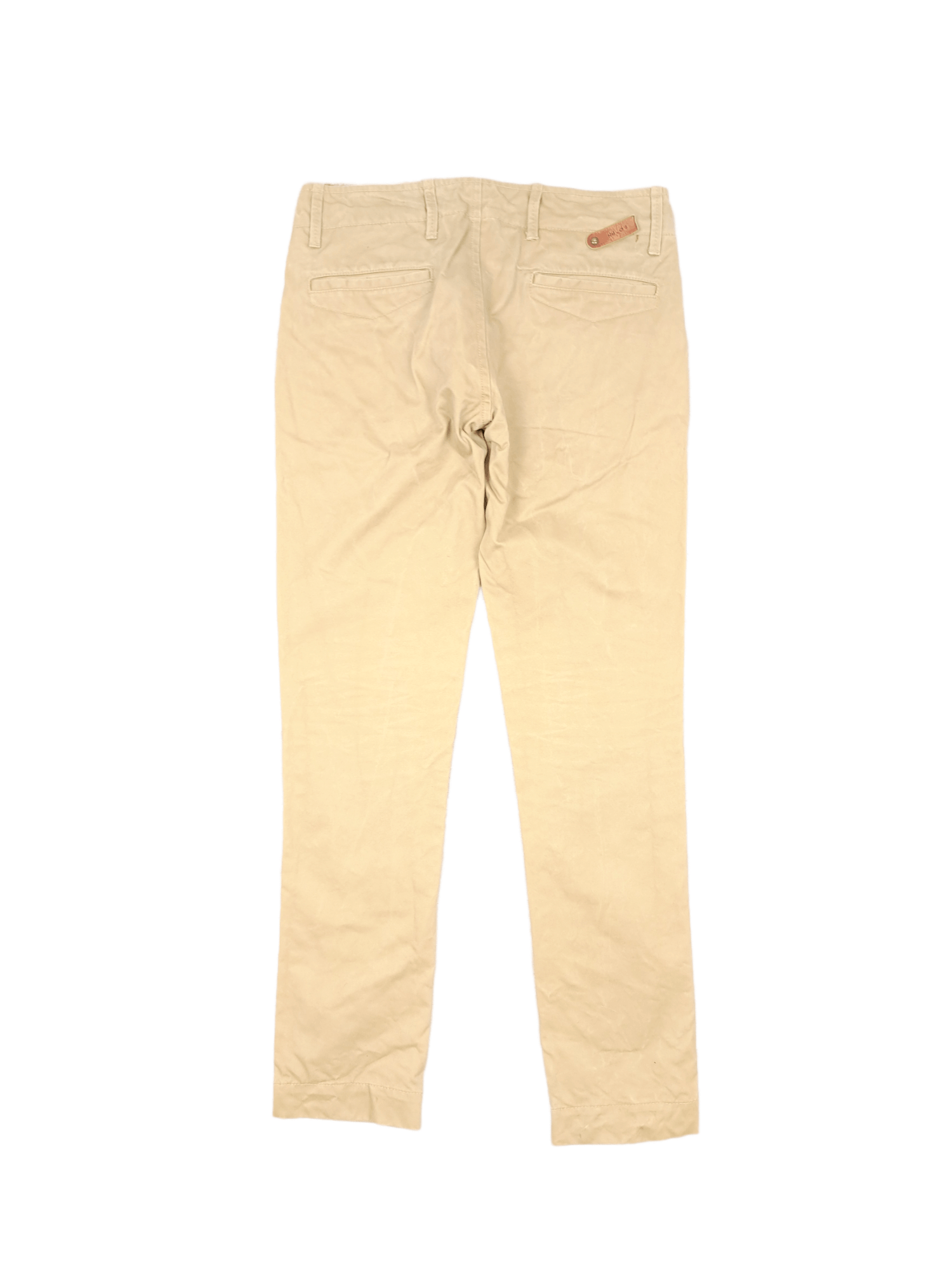 Designer × NN07 💎 NN07 Simon 31/32 Tapered Beige Trousers Size US 31 - 2 Thumbnail