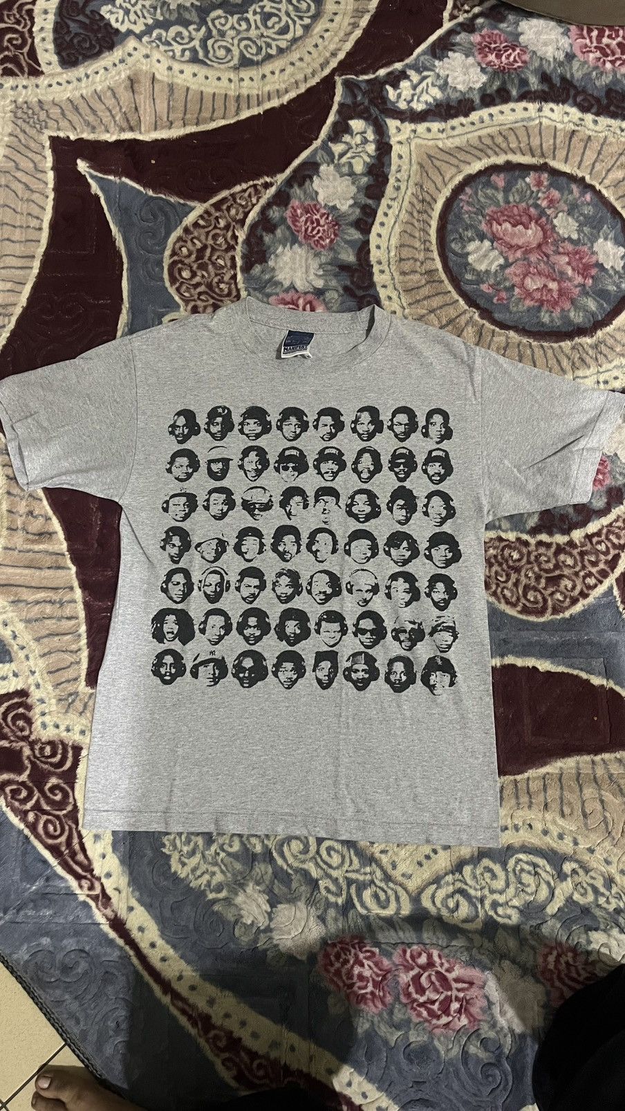 Vintage 90s Hip Hop Tribe Called Quest Midnight Marauder Manifest Size US M / EU 48-50 / 2 - 1 Thumbnail