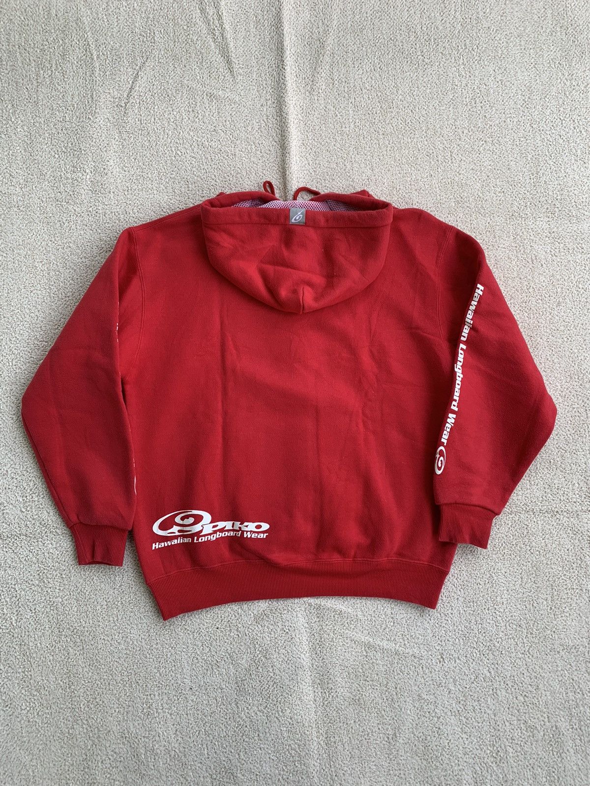 Vintage Vintage Piko Hawaiian Hoodie Sweatshirt Big Logo Size US M / EU 48-50 / 2 - 2 Thumbnail
