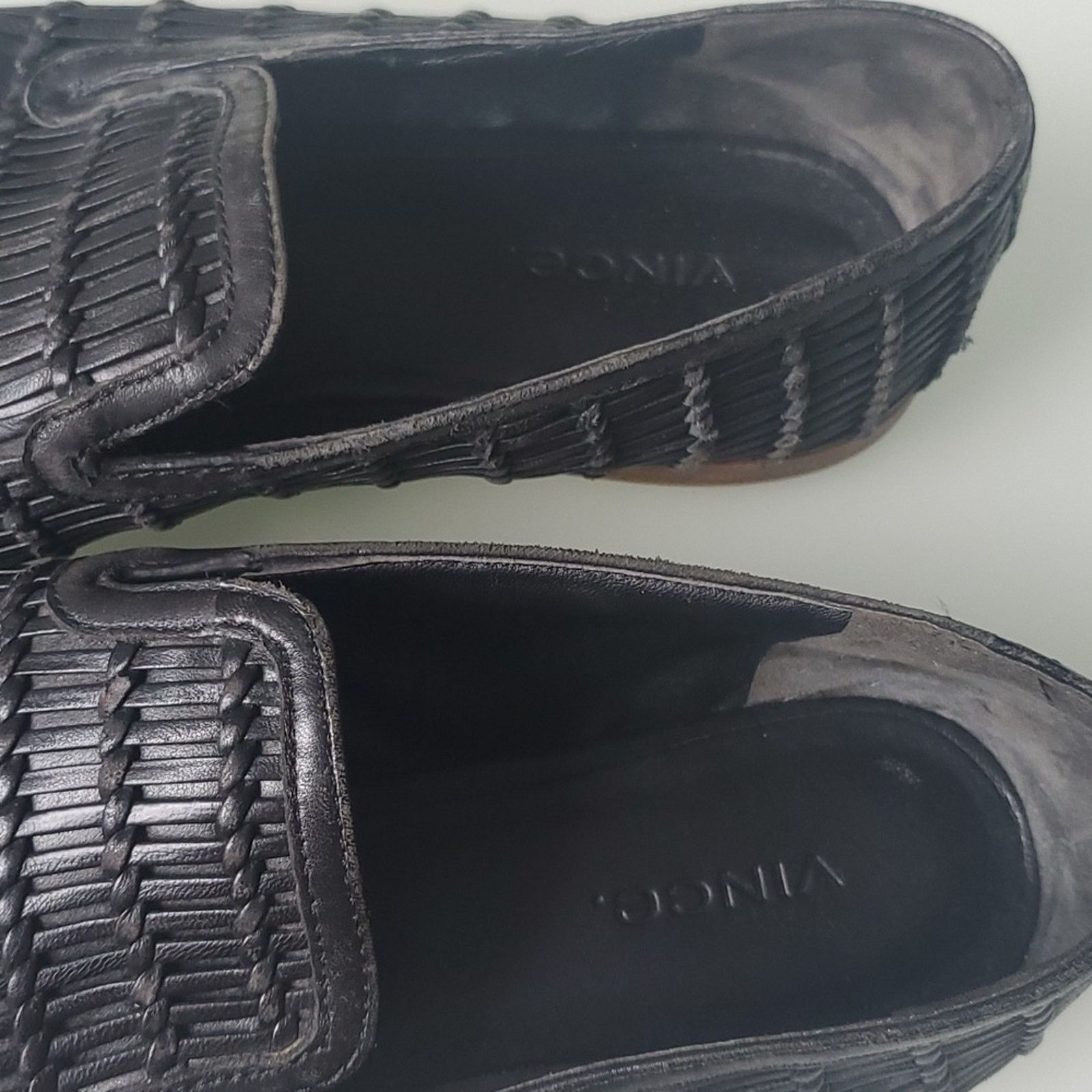 Vince Vince Black Leather Women's Size 7.5 Size US 7.5 / IT 37.5 - 3 Thumbnail