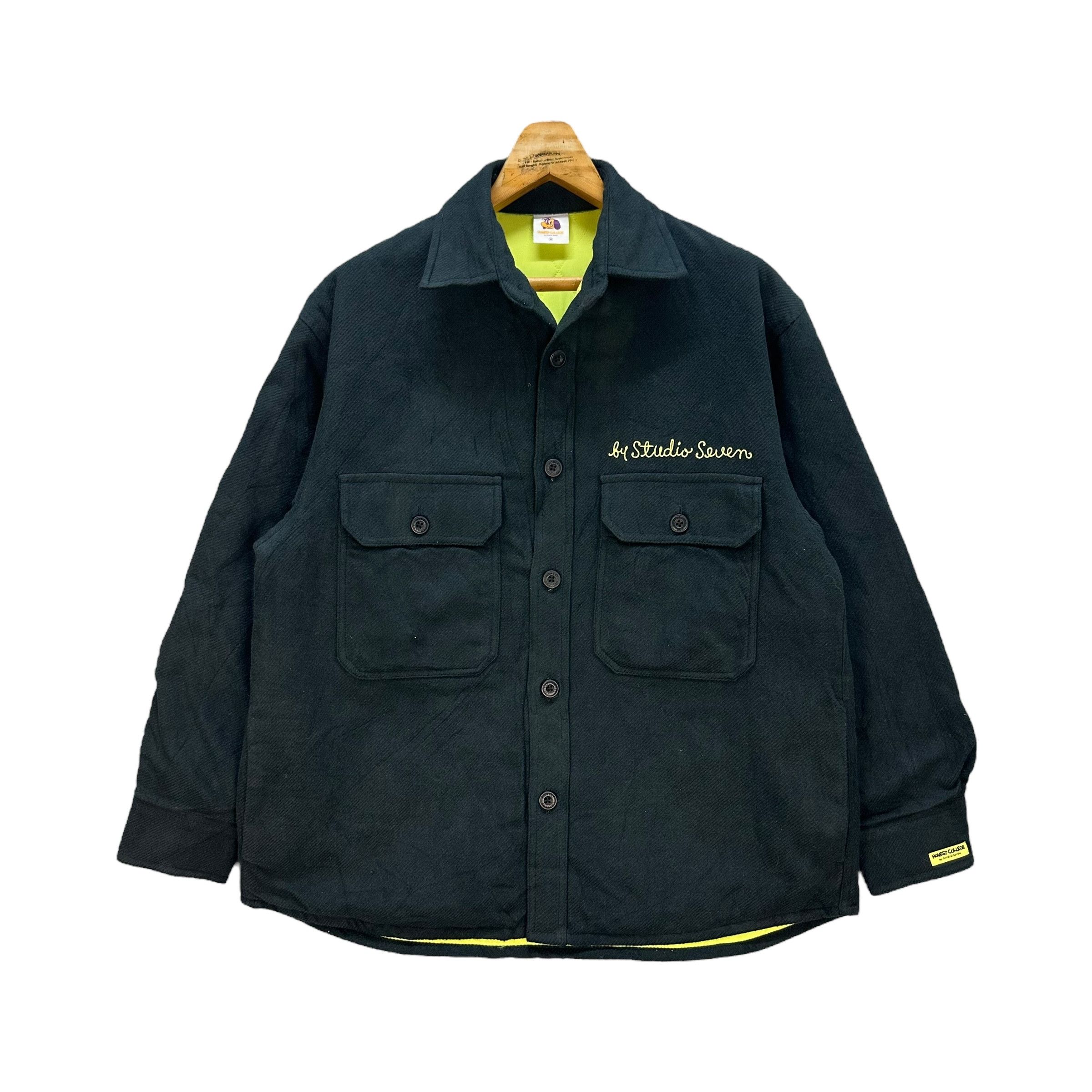 GU STUDIO SEVEN HONNEST COLLEGE ON BACK JACKET #8929-040 Size US M / EU 48-50 / 2 - 3 Thumbnail
