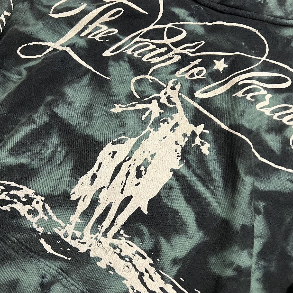 HELLSTAR Hellstar Green Marble Paradise Hoodie Size US S / EU 44-46 / 1 - 4 Thumbnail