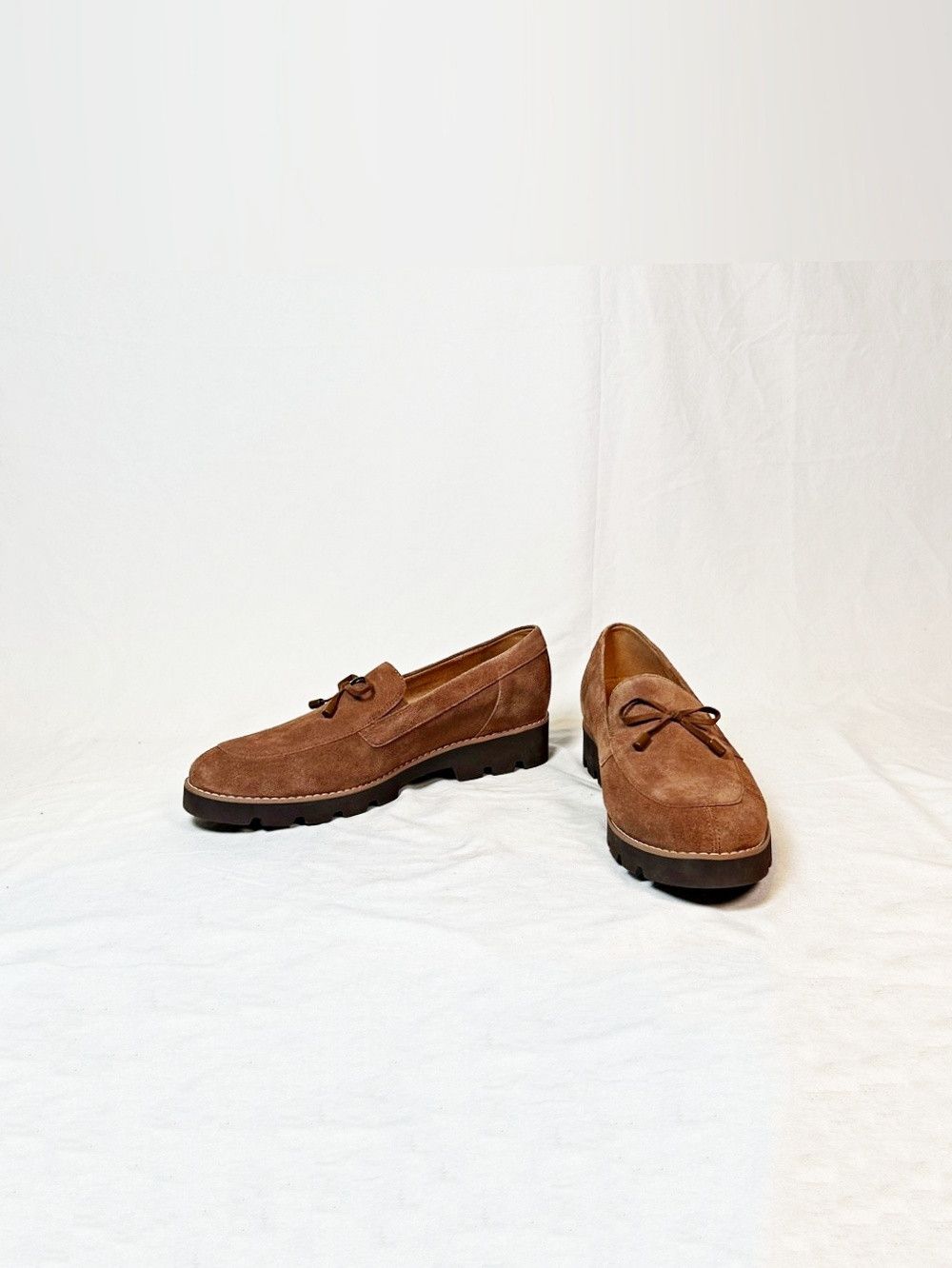 Vionic Vionic Finley Womens Brown Suede Bow Loafers~8.5~ Size US 8.5 / IT 38.5 - 2 Thumbnail