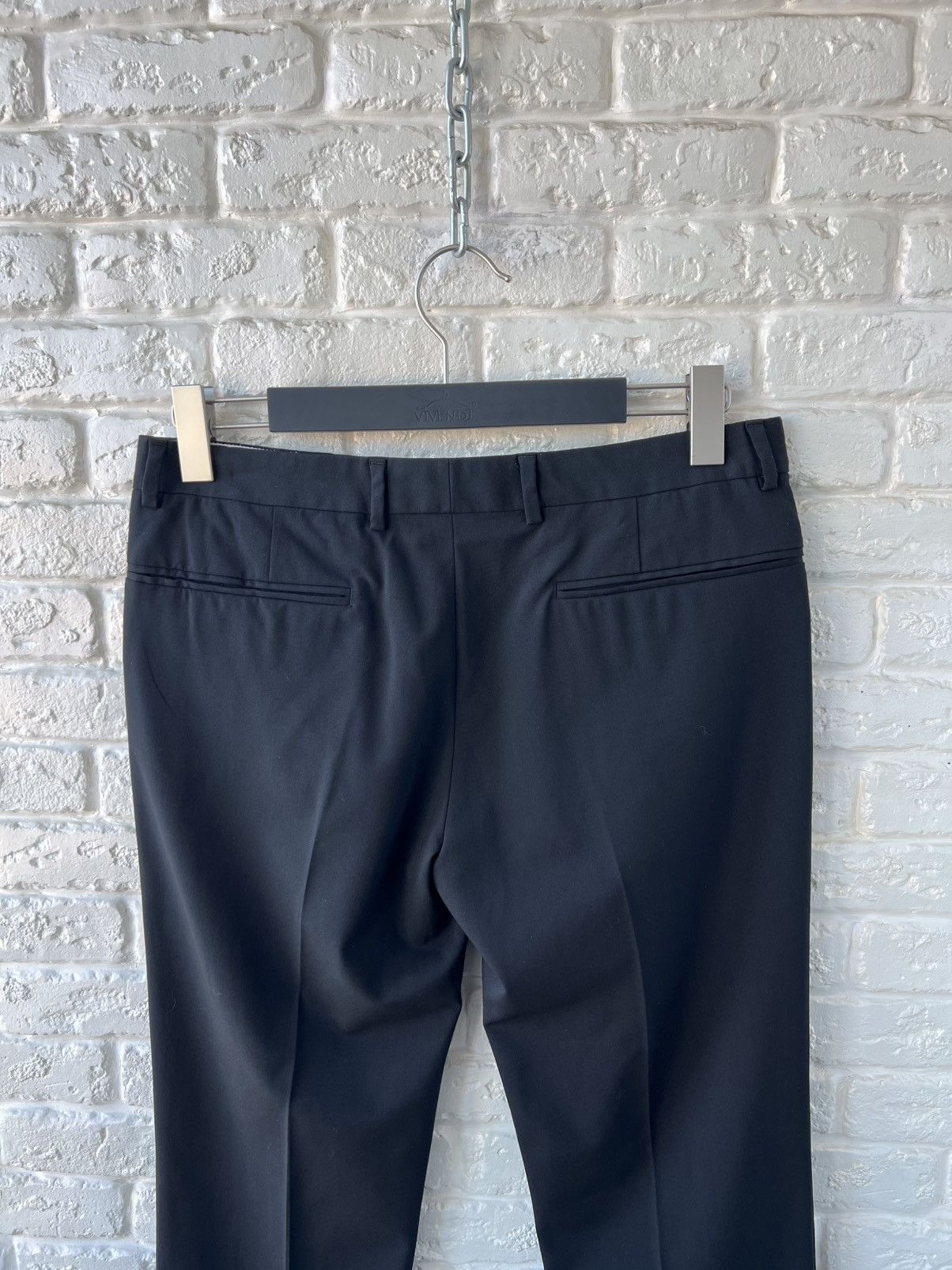 Maison Margiela Maison Martin Margiela Black Lana Wool Pants Trousers Size 28" / US 6 / IT 42 - 3 Thumbnail