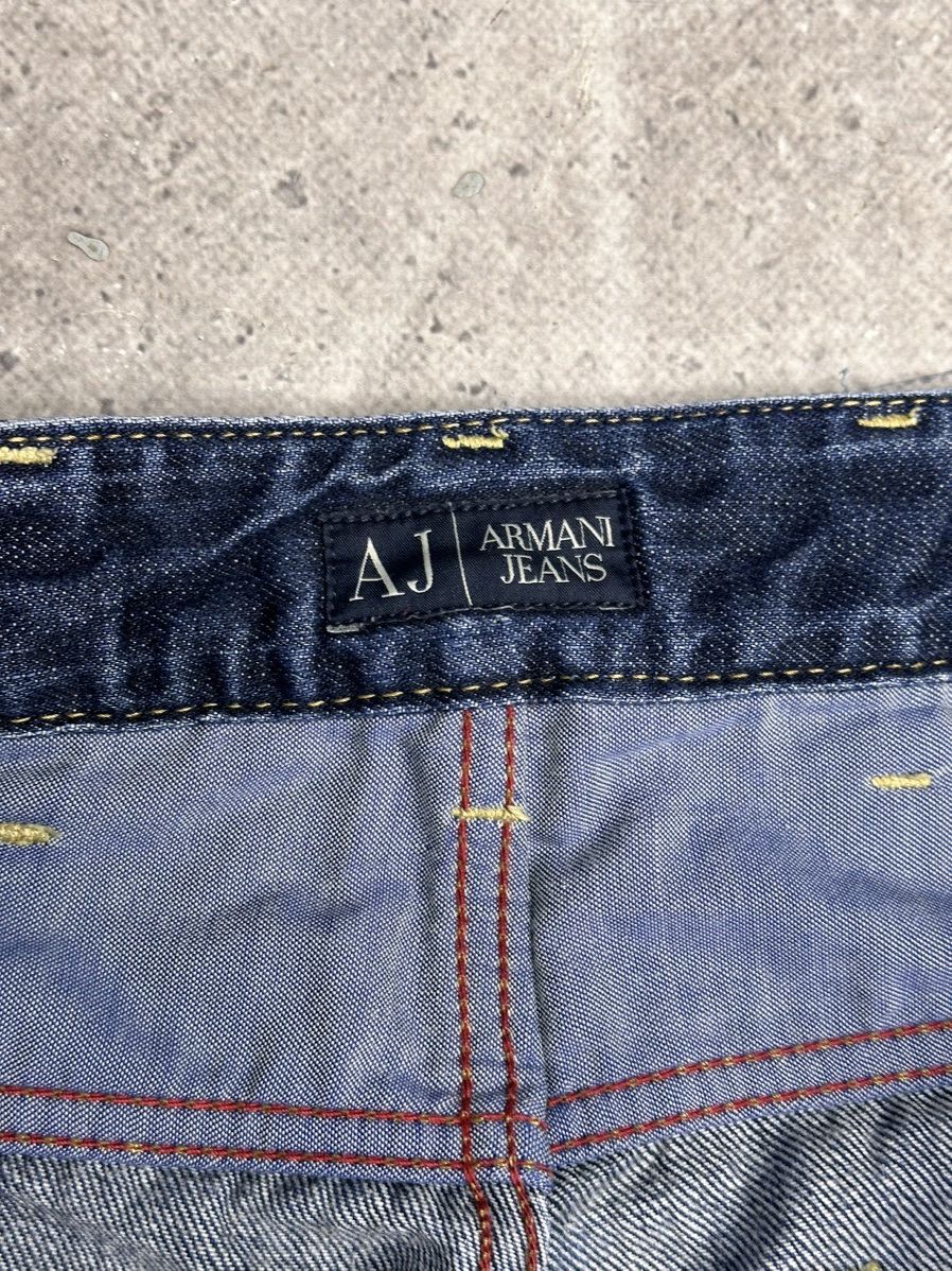 Armani Armani denim pants Y2K Dolce Gabbana style Rare Cargo japan Size US 29 - 8 Thumbnail