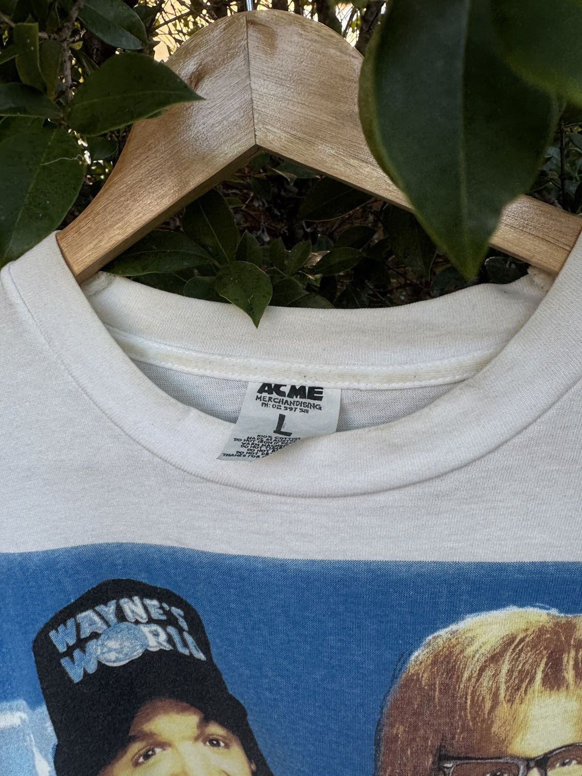 Vintage Vintage 1992 Waynes World T-Shirt Size US L / EU 52-54 / 3 - 5 Thumbnail