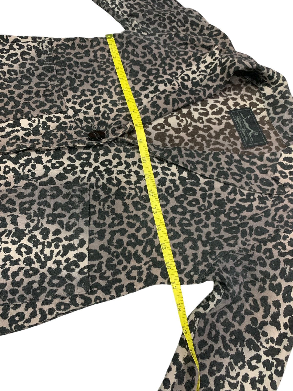 Designer × Hysteric Glamour × Japanese Brand Rare Hysteric Glamour Skull Leopard Cotton Blazer One Button Size S / US 4 / IT 40 - 10 Thumbnail