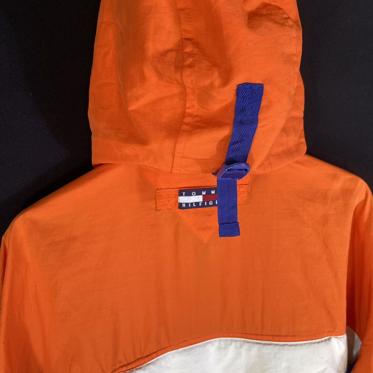 Tommy Hilfiger × Vintage Vintage 90s Tommy Hilfiger Sailing Reflective Hoodie Jacket Size US L / EU 52-54 / 3 - 7 Thumbnail