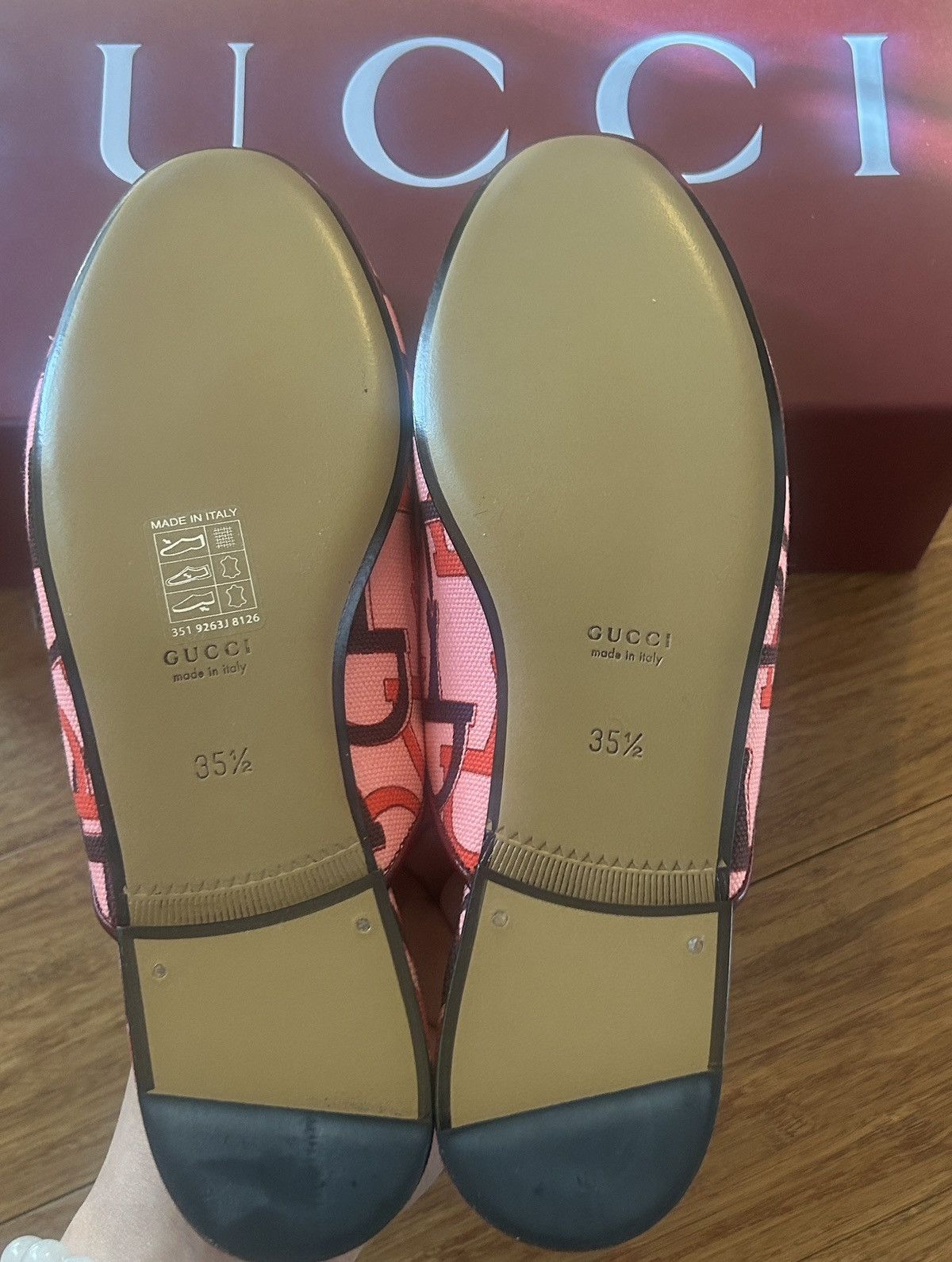 Gucci Gucci Horsebit Closed Tow Slippers Flats Pink Size 35.5 Size US 5.5 / IT 35.5 - 7 Thumbnail