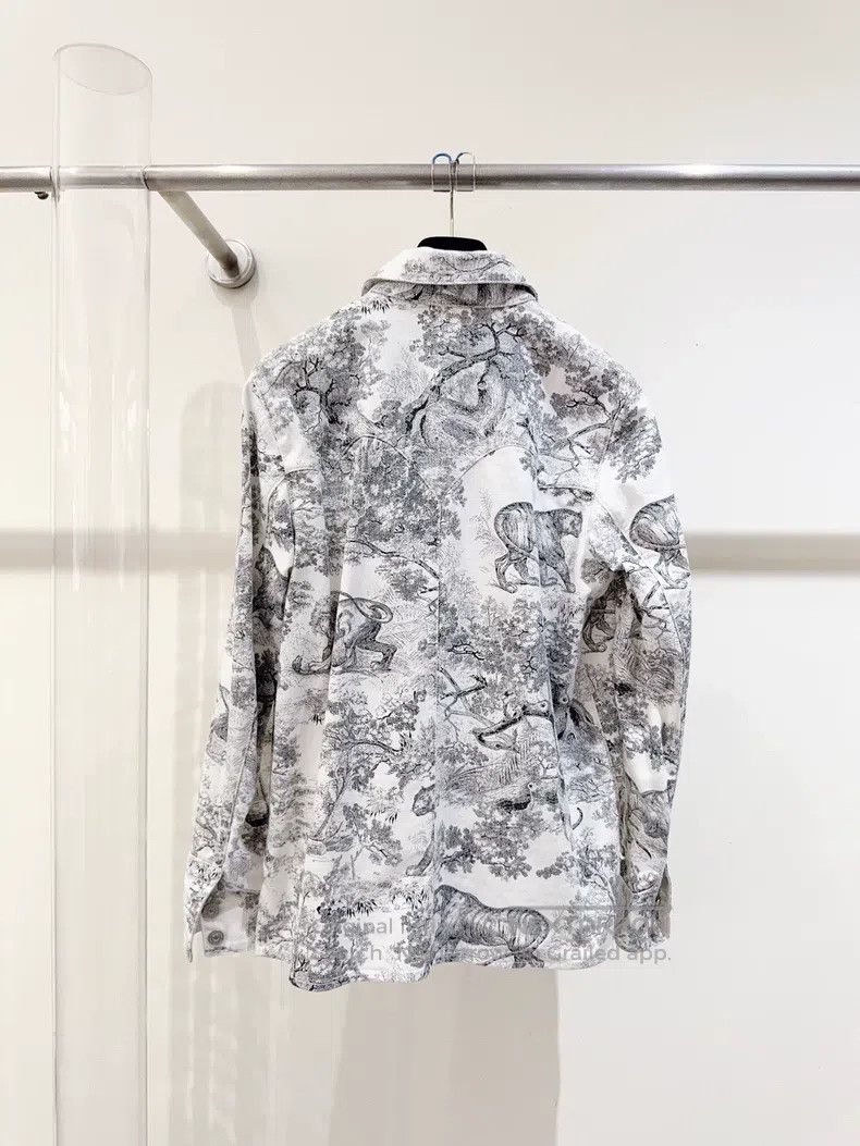 Dior Dior Zoo Denim Jacket Size XS / US 0-2 / IT 36-38 - 4 Thumbnail