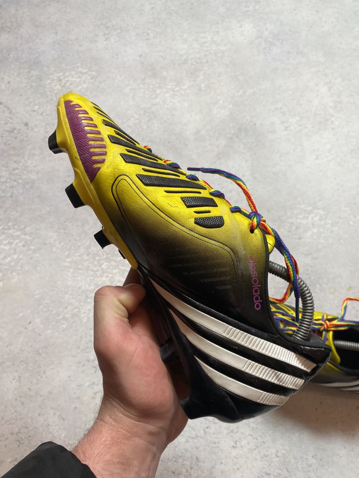 Adidas Vintage Adidas Predator LZ TRX FG Football Boots Soccer Size US 9.5 / EU 42-43 - 9 Thumbnail