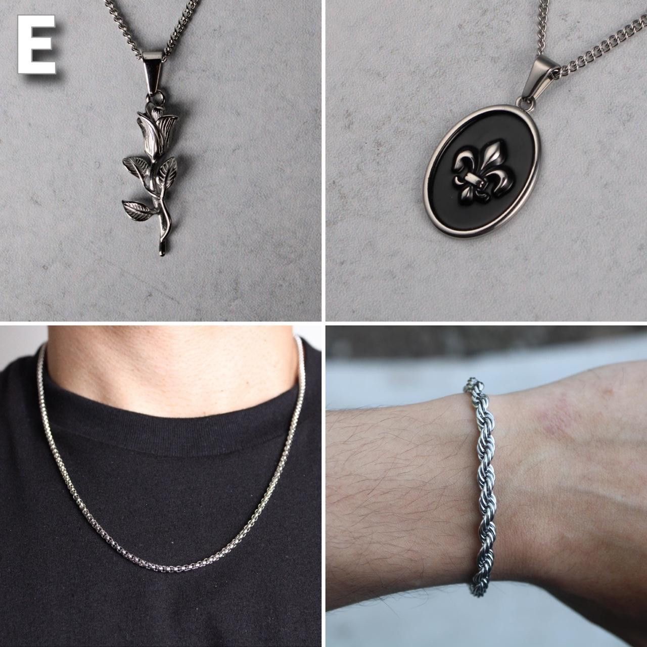 Jewelry 5 Piece Silver Jewelry Set Size ONE SIZE - 6 Thumbnail