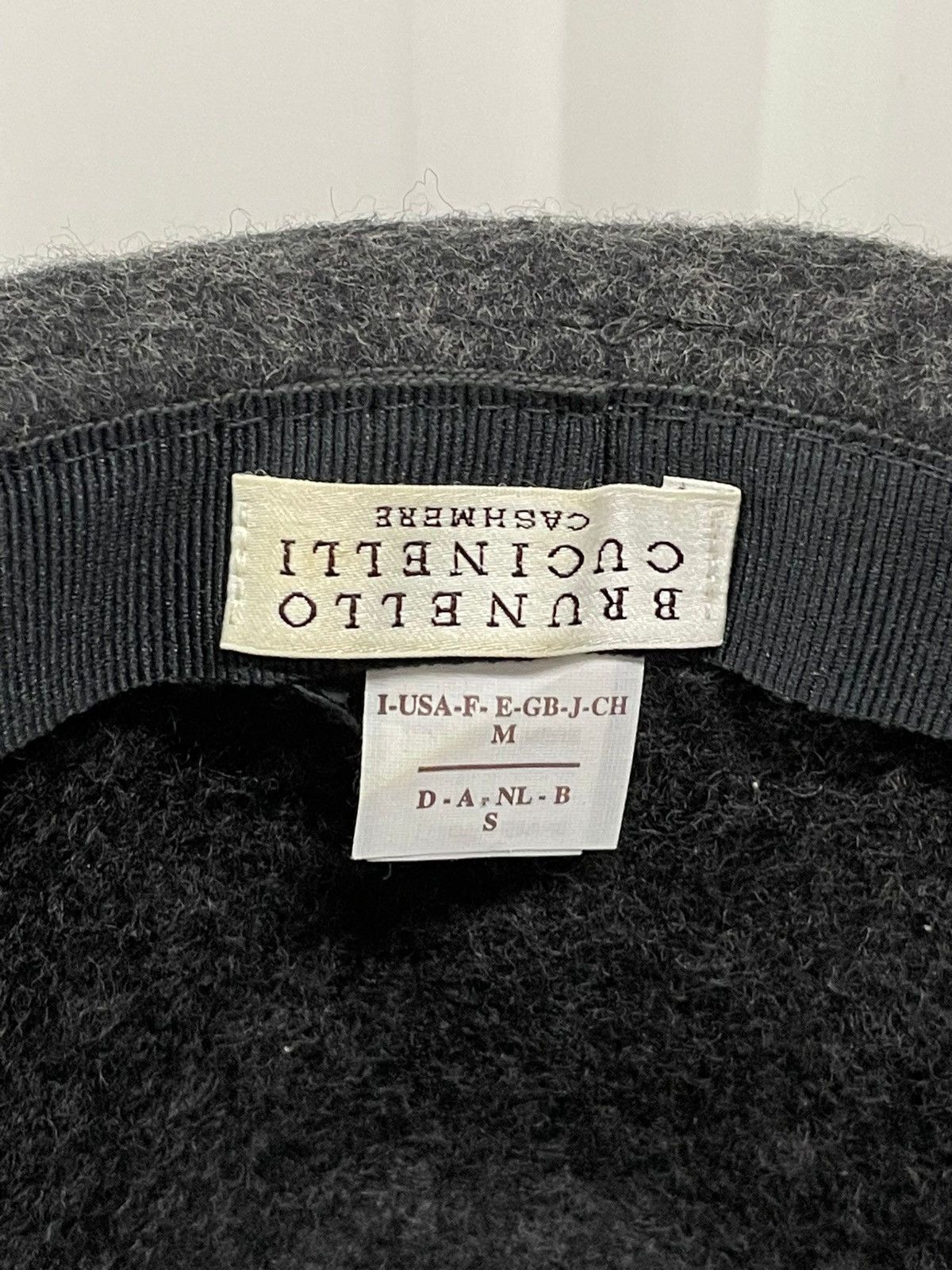 Brunello Cucinelli Rare Brunello Cucinelli Cashmere Hat Size ONE SIZE - 7 Thumbnail