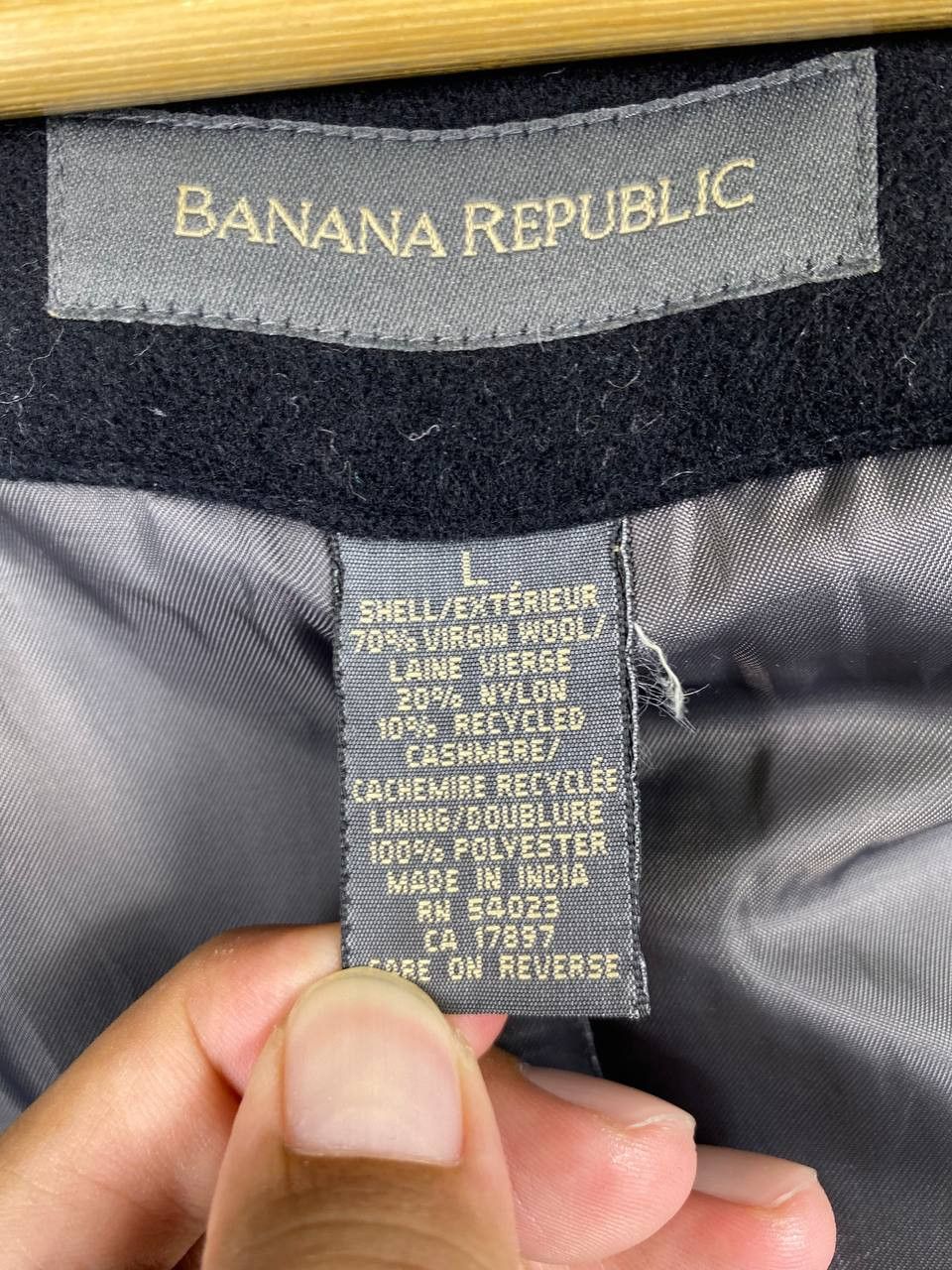 Banana Republic banana republic wool zipper jacket nice design Size US L / EU 52-54 / 3 - 2 Thumbnail