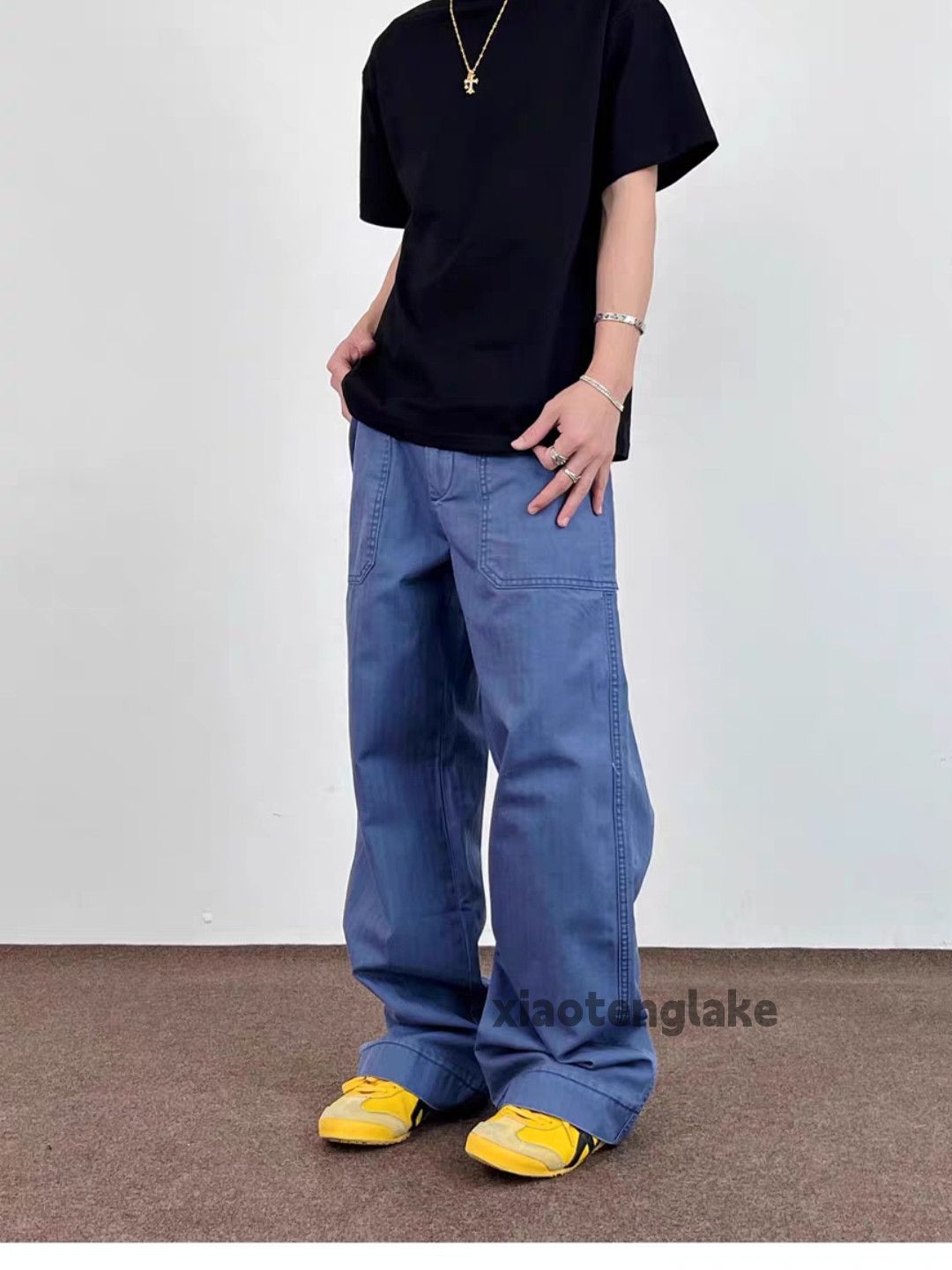 Designer × Japanese Brand × Vintage Utility military outdoor carpenter cargo baggy pants Size US 32 / EU 48 - 5 Thumbnail