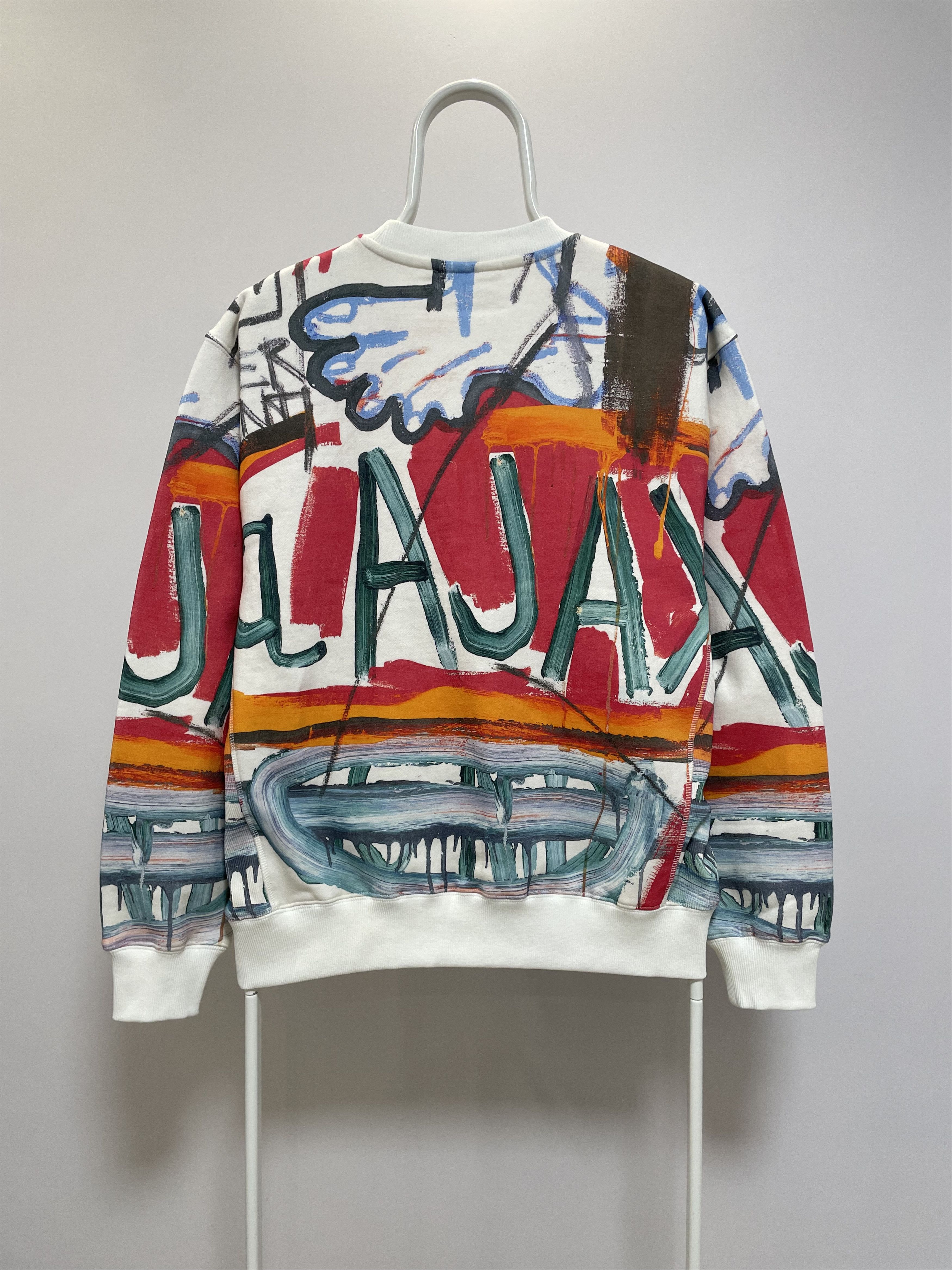 H&M × Jean-Michel Basquiat × Who Decides War Jean-Michel Basquiat Who Decides War H&M Sweatshirt Oversize Size US XL / EU 56 / 4 - 4 Thumbnail
