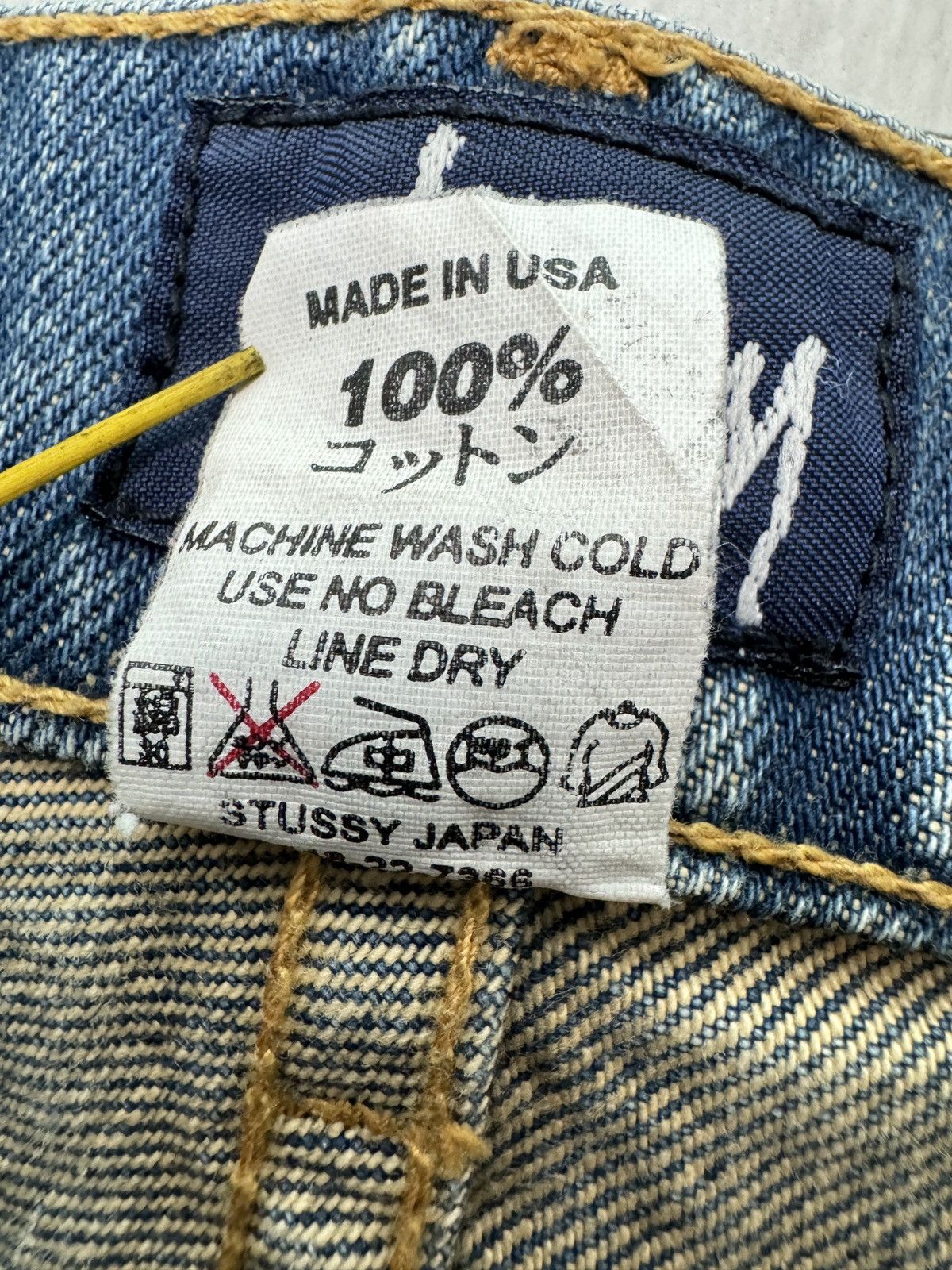 Stussy 90s stussy denim pants Size US 36 / EU 52 - 5 Thumbnail