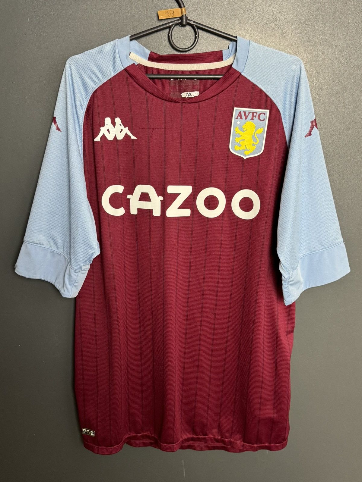 Kappa Aston Villa 20/21 Home Football Jersey Size US L / EU 52-54 / 3 - 1 Thumbnail