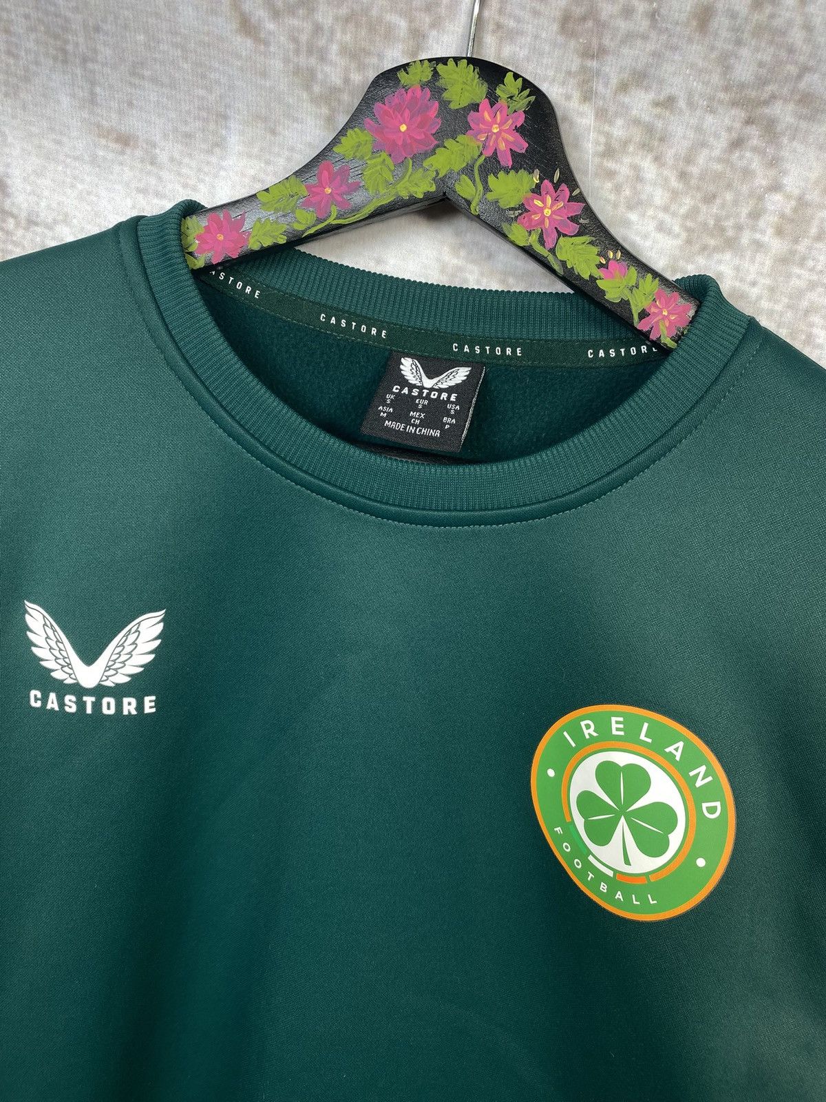 Castore Ireland Castore Home Jersey Sweatshirt Size US S / EU 44-46 / 1 - 2 Thumbnail