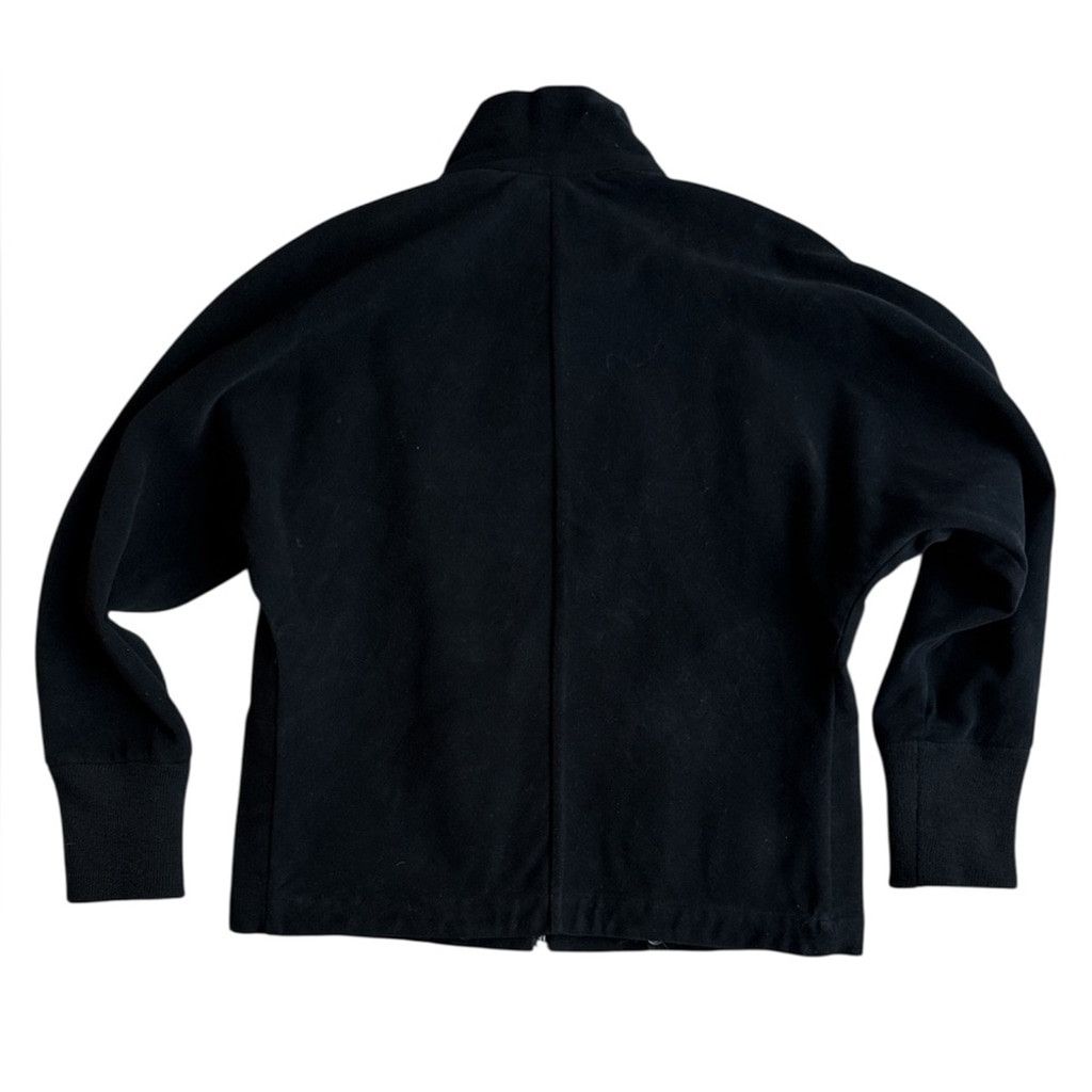 Stephan Schneider Stephan Schneider Black Cotton Jacket Minimalistic Sz1 Size US S / EU 44-46 / 1 - 2 Thumbnail