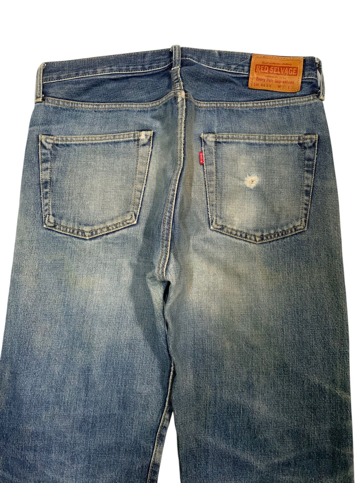 Kapital VINTAGE KAMAKURA SELVEDGE FADED JAPANESE DISTRESSED DENIM Size US 33 - 8 Thumbnail