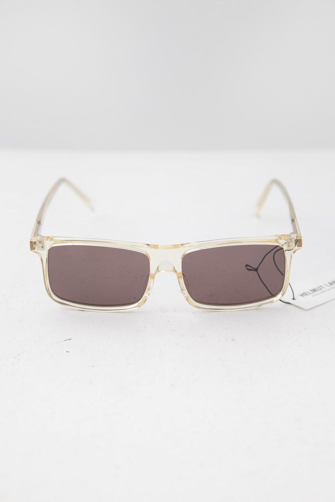 Helmut Lang Vintage yellow transparent sunglasses Size ONE SIZE - 1 Thumbnail