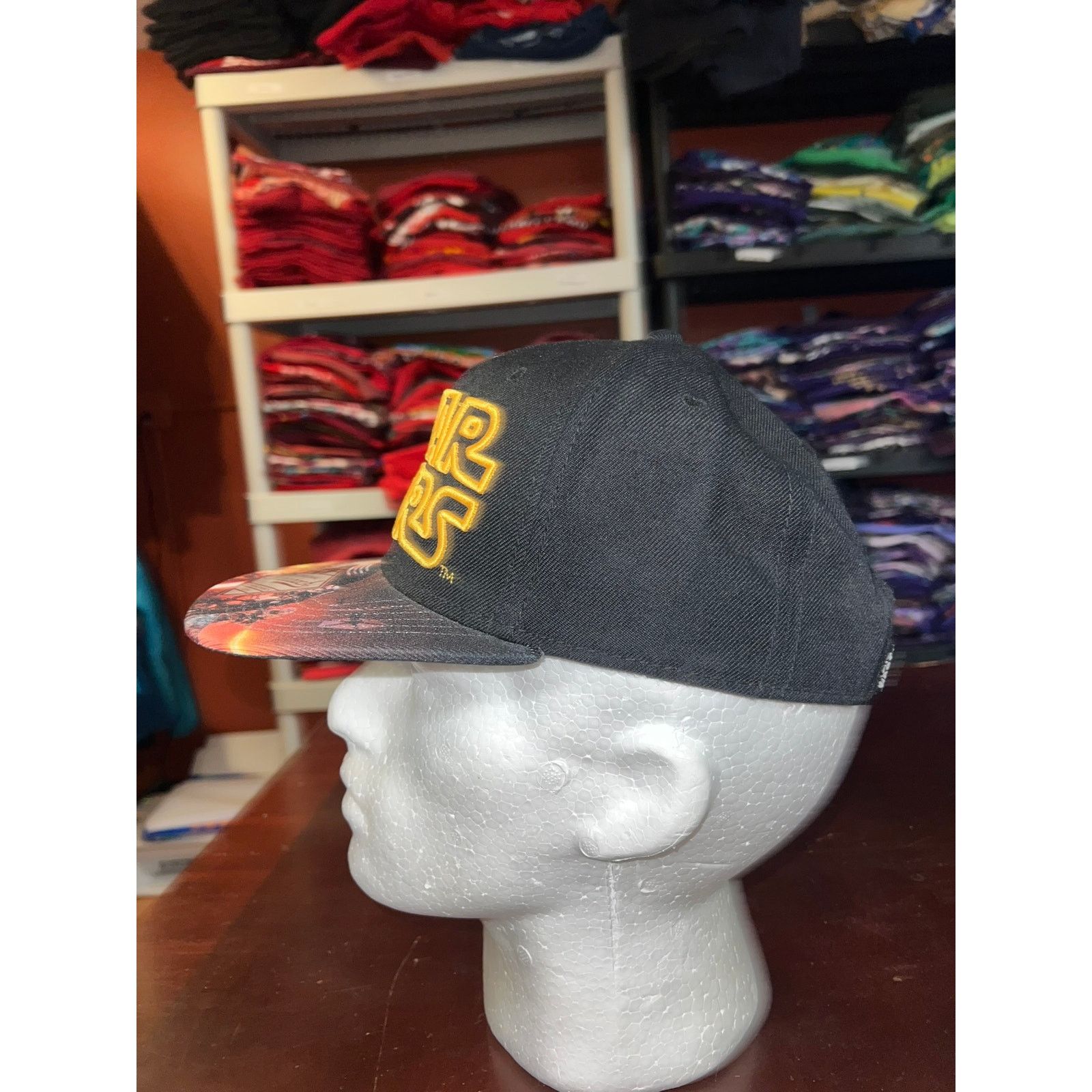 Star Wars Star Wars Hat Bioworld Merch Movie Promo Black Graphic Cap Size ONE SIZE - 3 Thumbnail