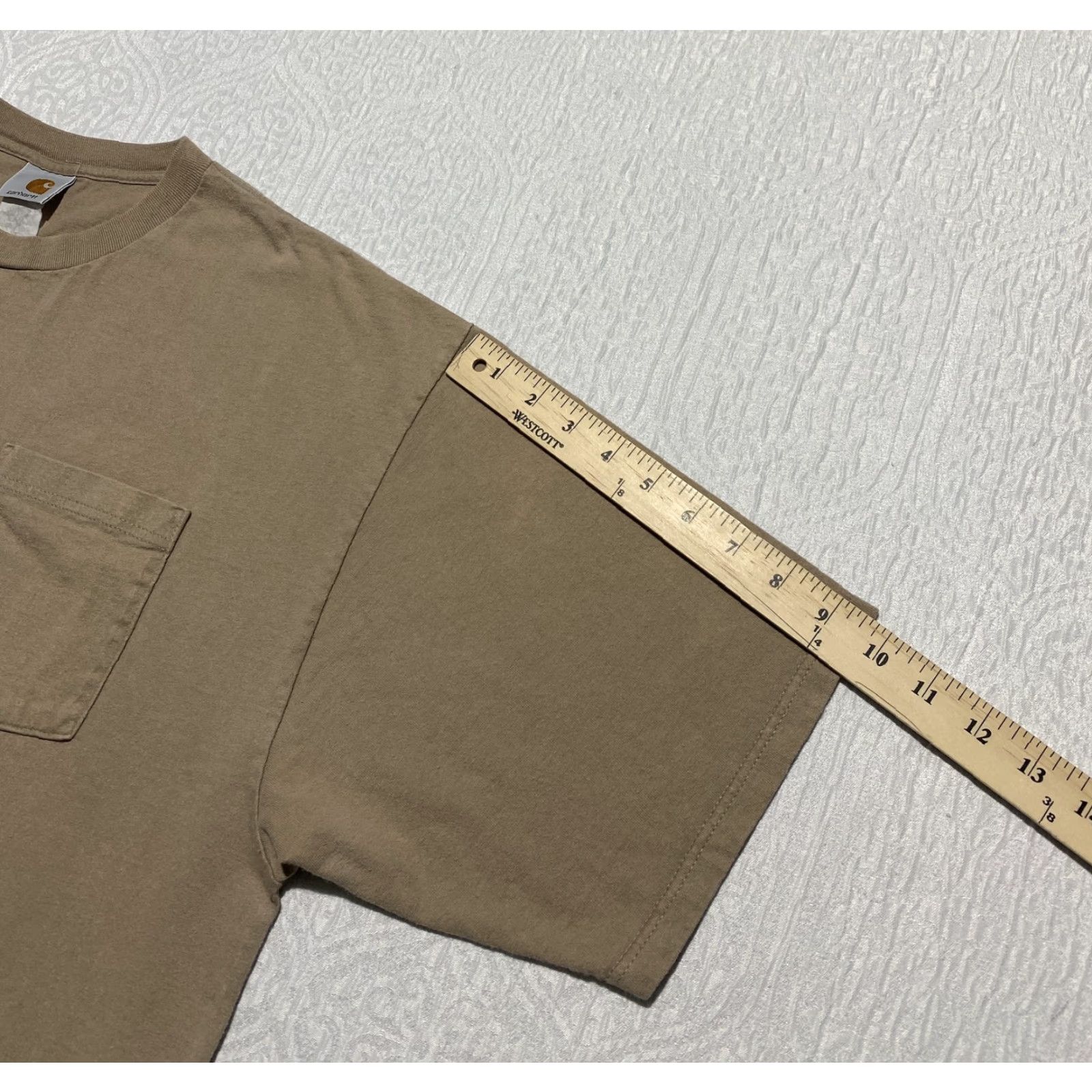 Carhartt Carhartt Shirt Mens XL Brown Chest Pocket Heavyweight Workwear Tee Size US XL / EU 56 / 4 - 5 Thumbnail