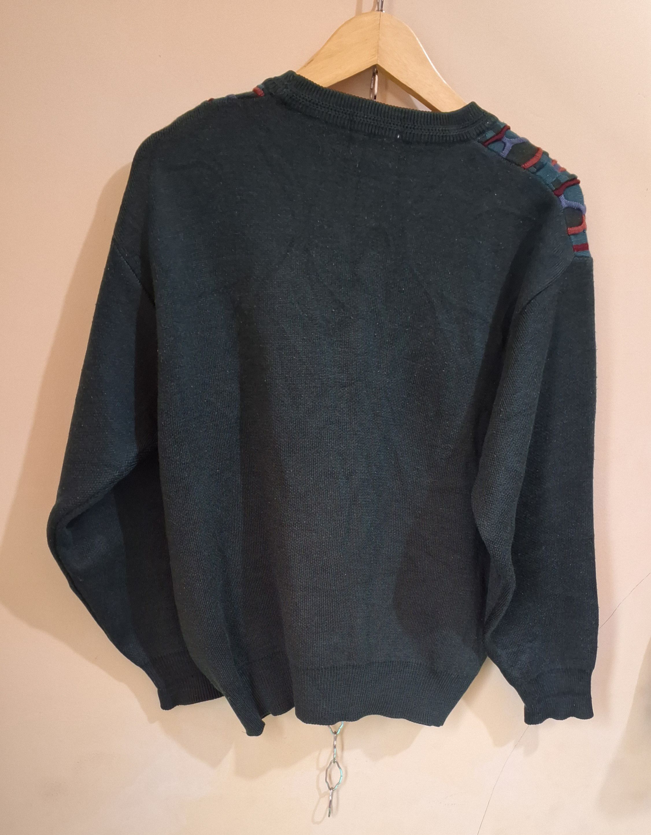 Japanese Brand Vintage nice hitter 3D cable knitwear sweater Size US L / EU 52-54 / 3 - 5 Thumbnail