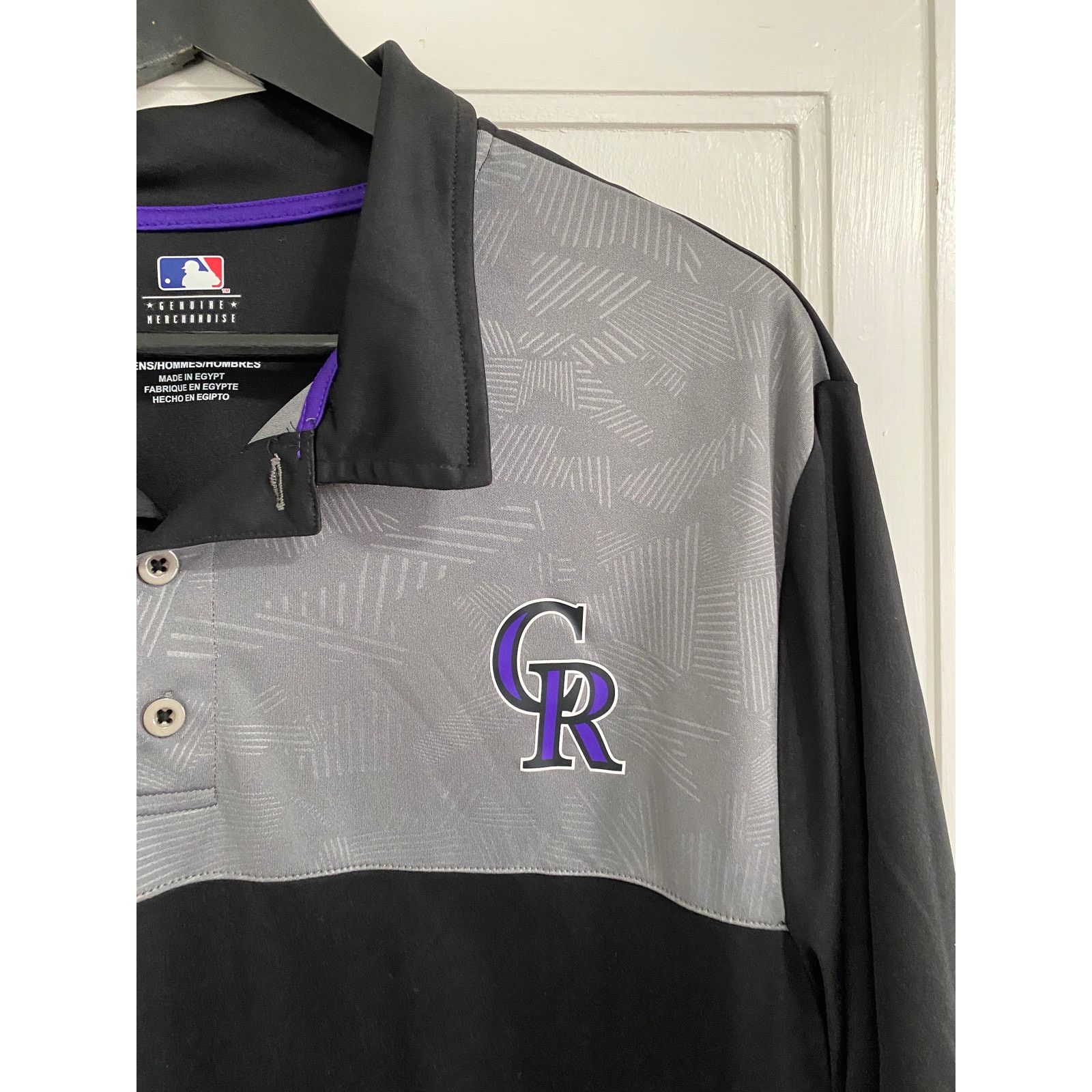 MLB Colorado Rockies Golf Polo Size XL Size US XL / EU 56 / 4 - 3 Thumbnail