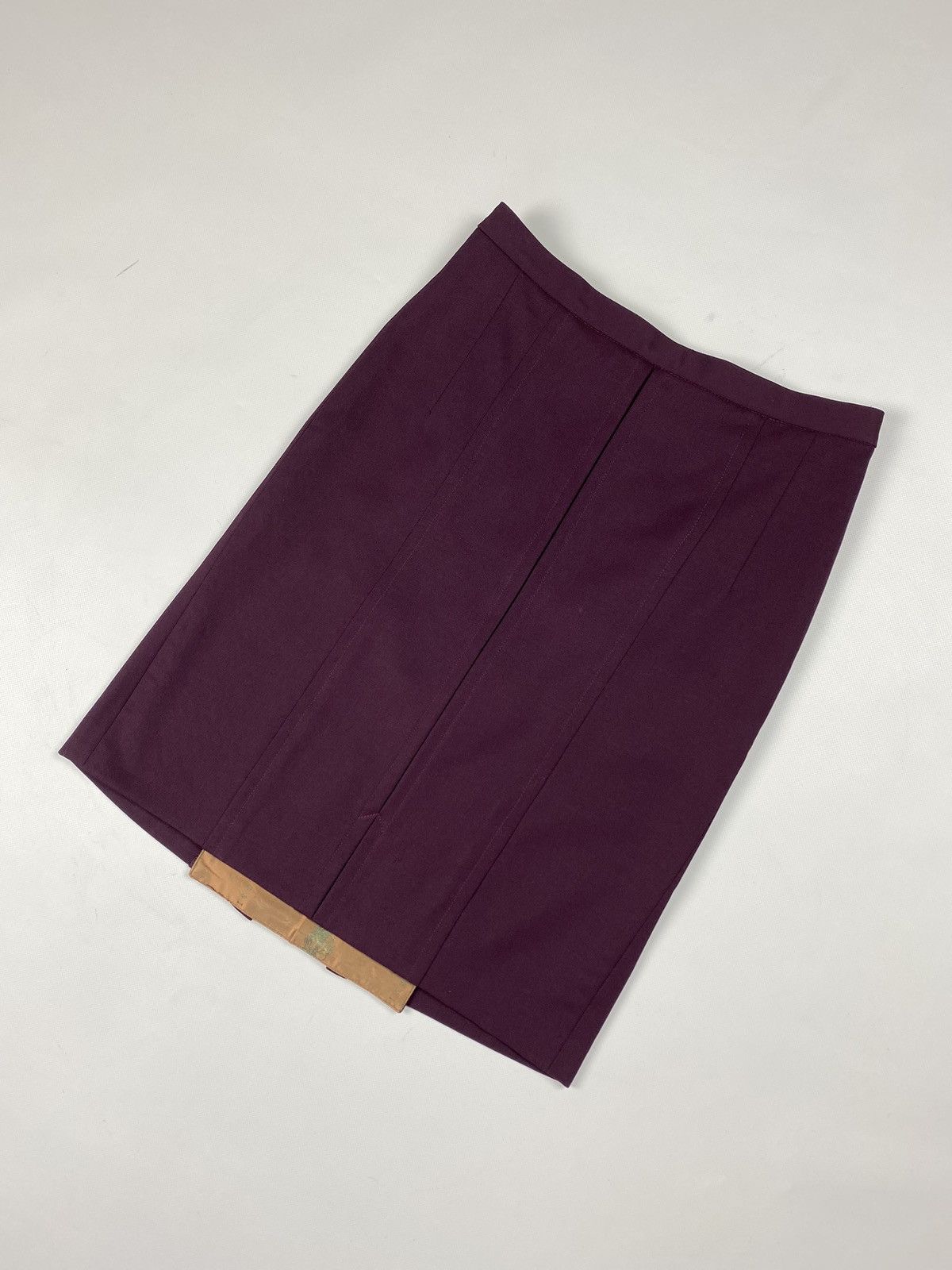 Vintage JPG Jean Paul Gaultier Classique vintage ladies wool skirt Size 32" / US 10 / IT 46 - 6 Thumbnail
