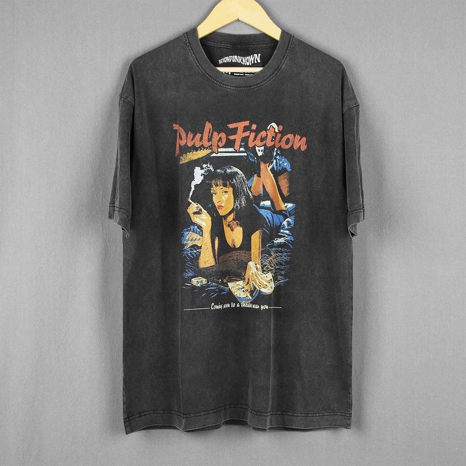 Japanese Brand Pulp Fiction T-shirt Movie Vintage Size US M / EU 48-50 / 2 - 1 Thumbnail