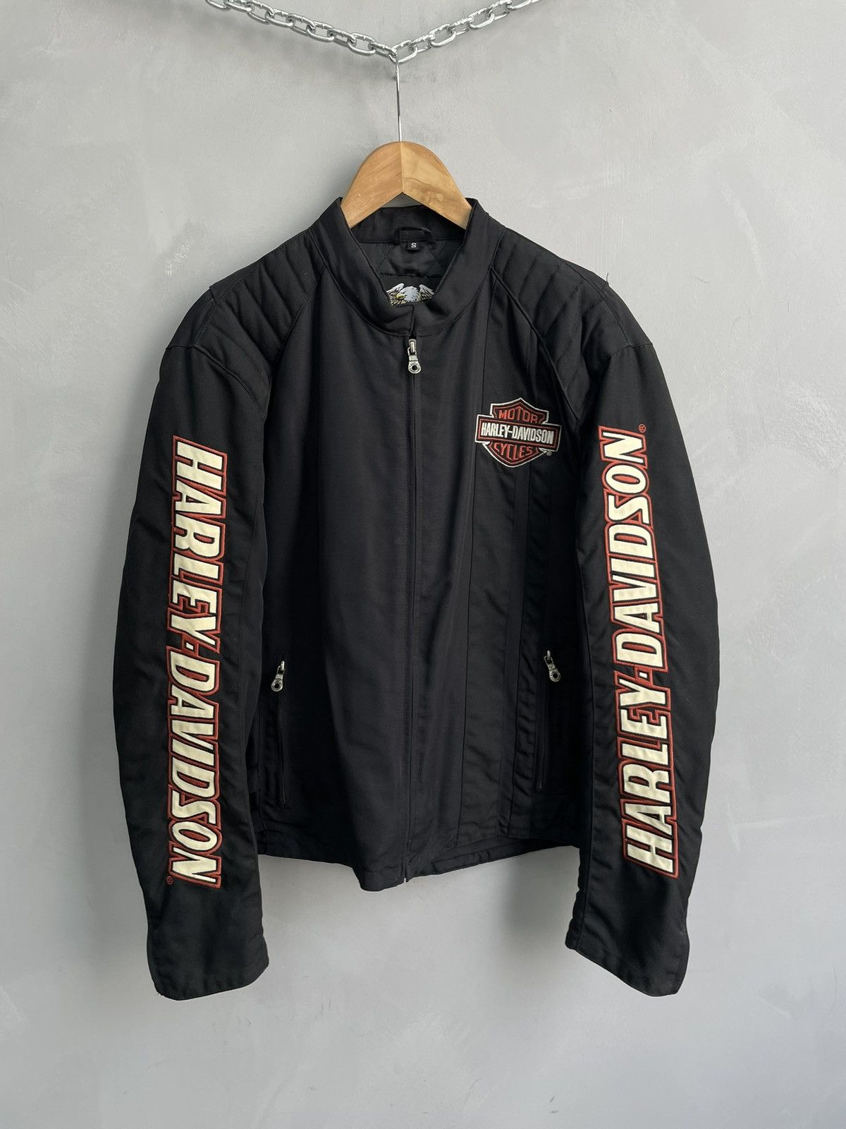 Harley Davidson Racing moto harley davidson jacket racing 2000s style y2k Size US S / EU 44-46 / 1 - 1 Thumbnail