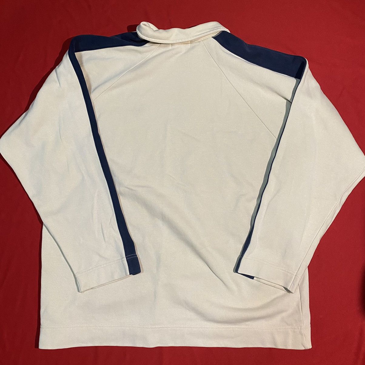 Japanese Brand × Stussy Vintage 2000s STUSSY 1/4 Zip Pullover Sweatshirt Size US L / EU 52-54 / 3 - 3 Thumbnail