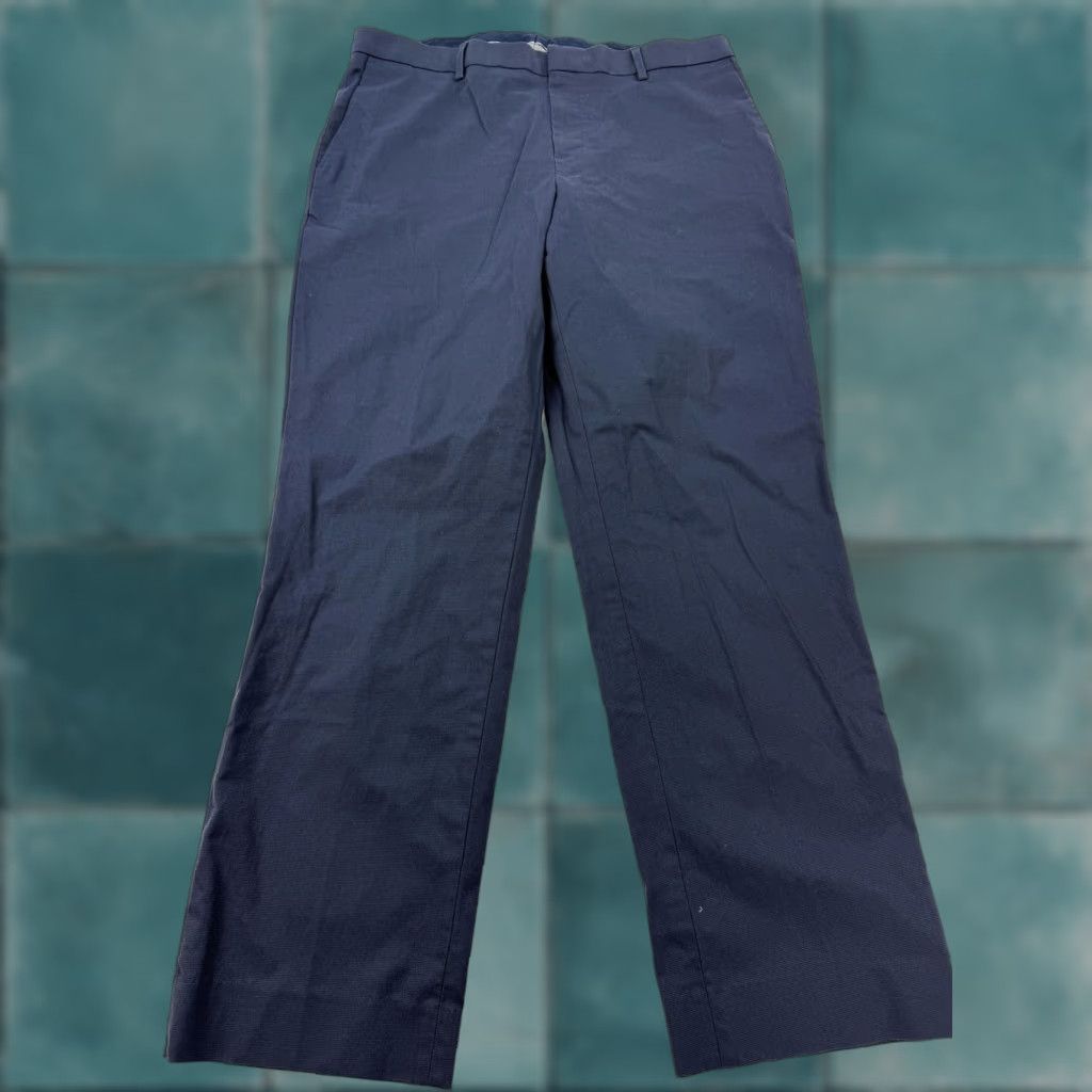 Banana Republic Banana Republic Pants Mens 36 Slim Fit Chino Stretch Flat Front Blue Casual Business Size US 36 / EU 52 - 1 Thumbnail