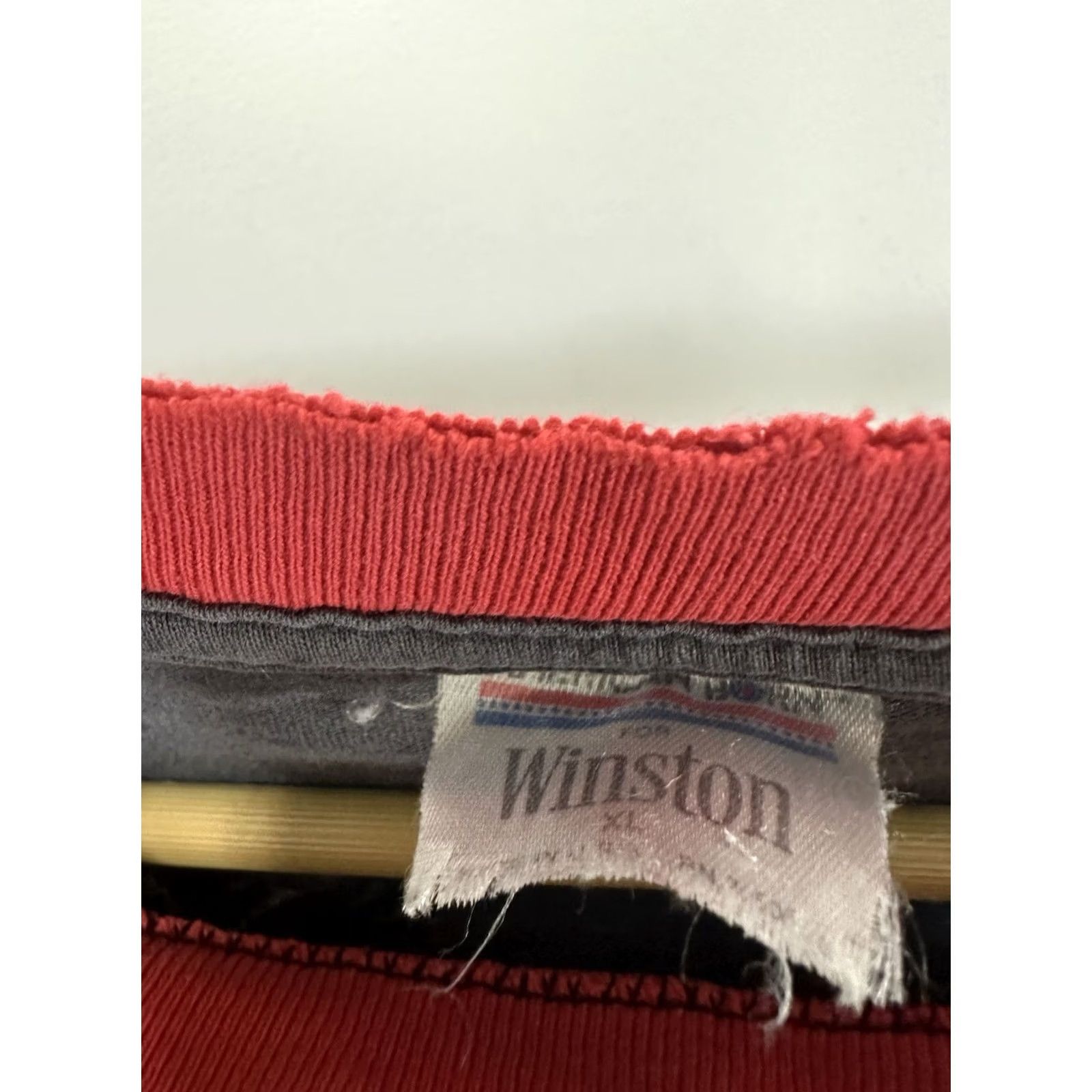 Vintage VINTAGE Winston Racing RJR Gradient Sun Faded Pocket Worn Thrashed T-Shirt XL Mens Black XL Sweatshirt T-Shirt Billie? Size US XL / EU 56 / 4 - 3 Thumbnail
