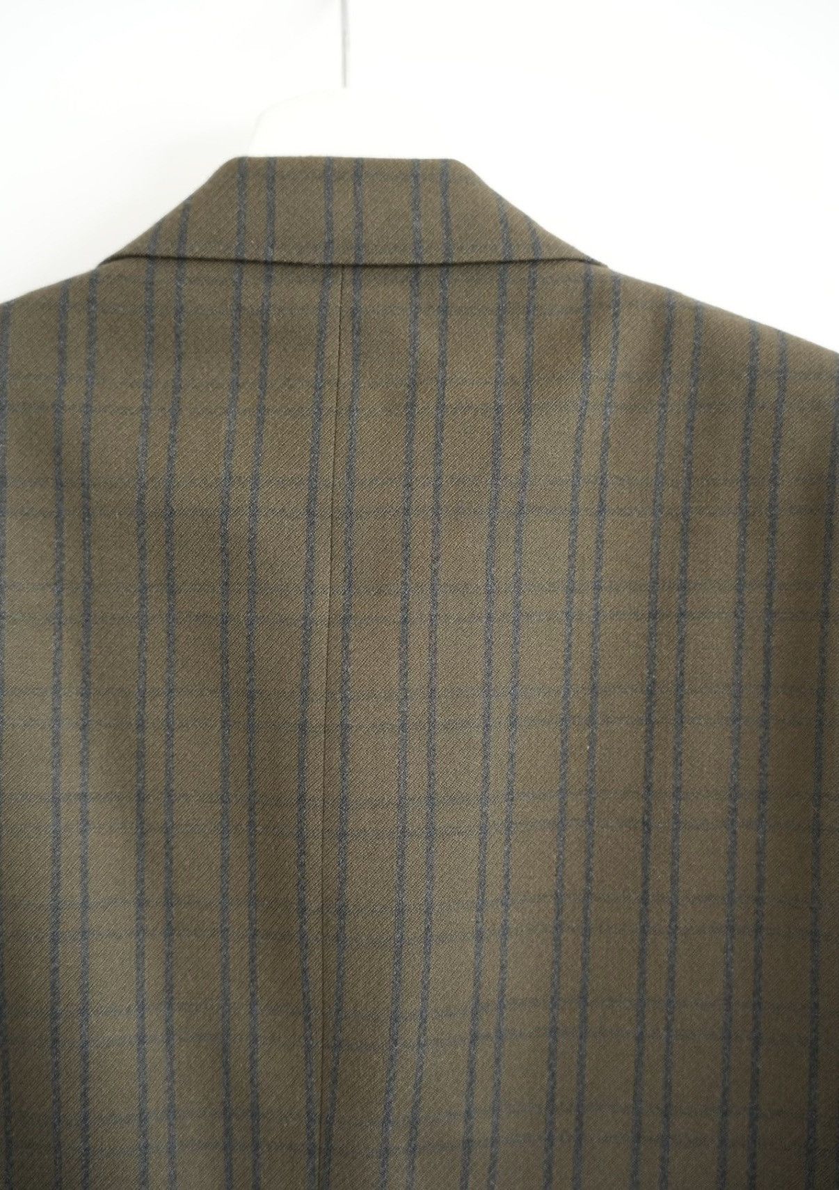 Yohji Yamamoto Yohji Yamamoto 80s Olive Green Vintage Plaid Blazer K4 Size US S / EU 44-46 / 1 - 4 Thumbnail